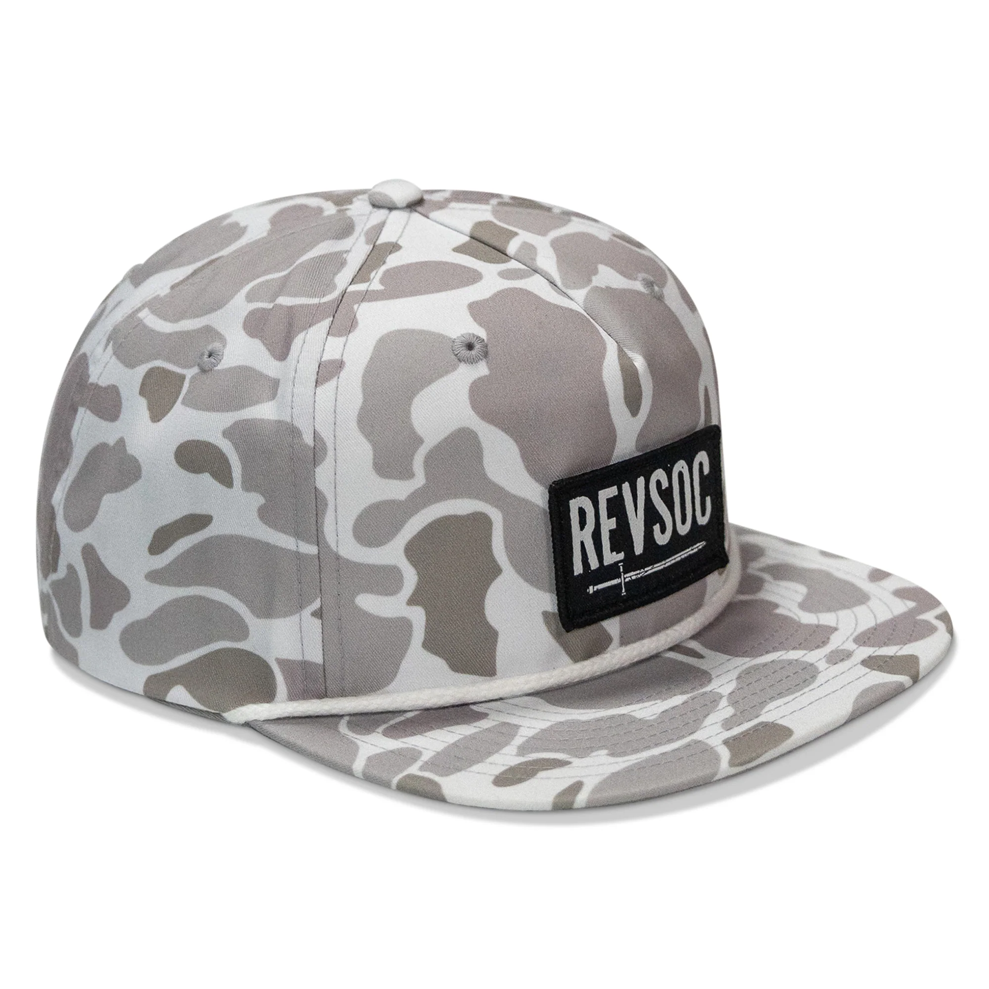 REVSOC Classic Patch Flatbill Hat - Image 32