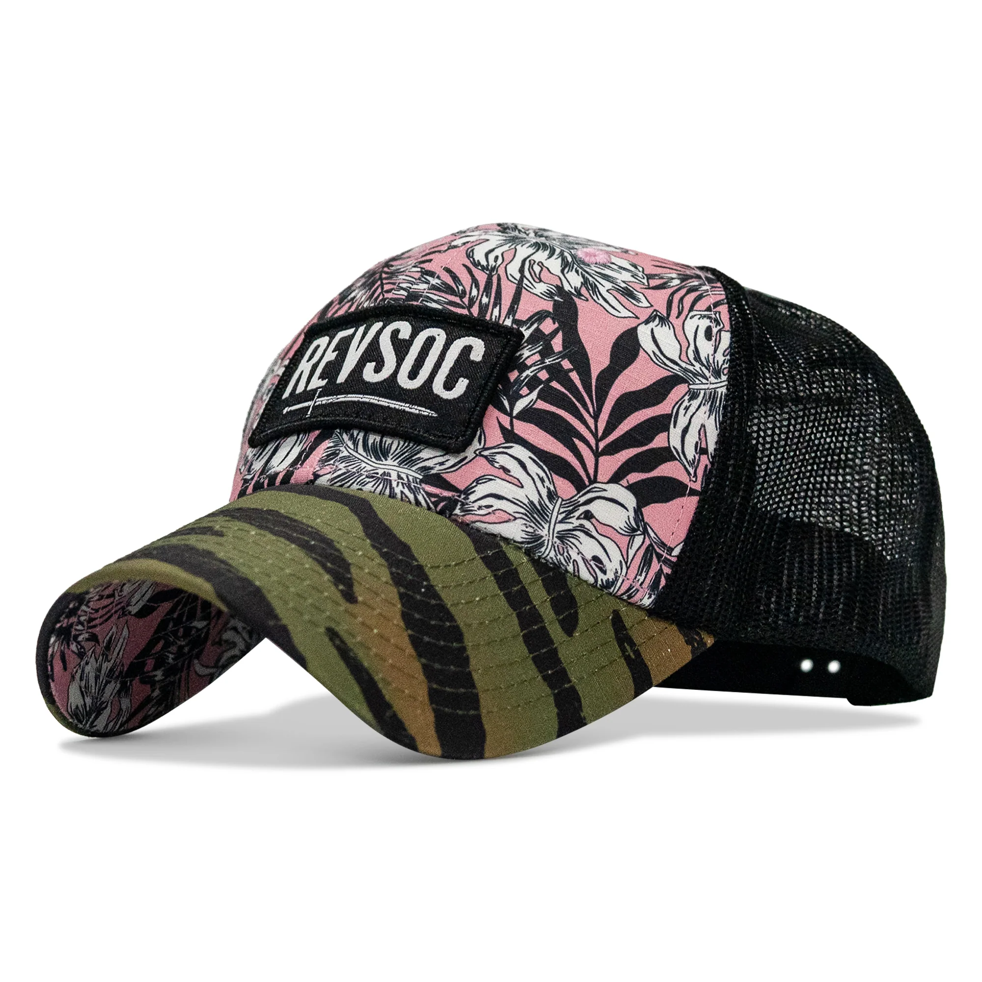 REVSOC Classic Patch Original Ripstop Snapback Hat - Image 24