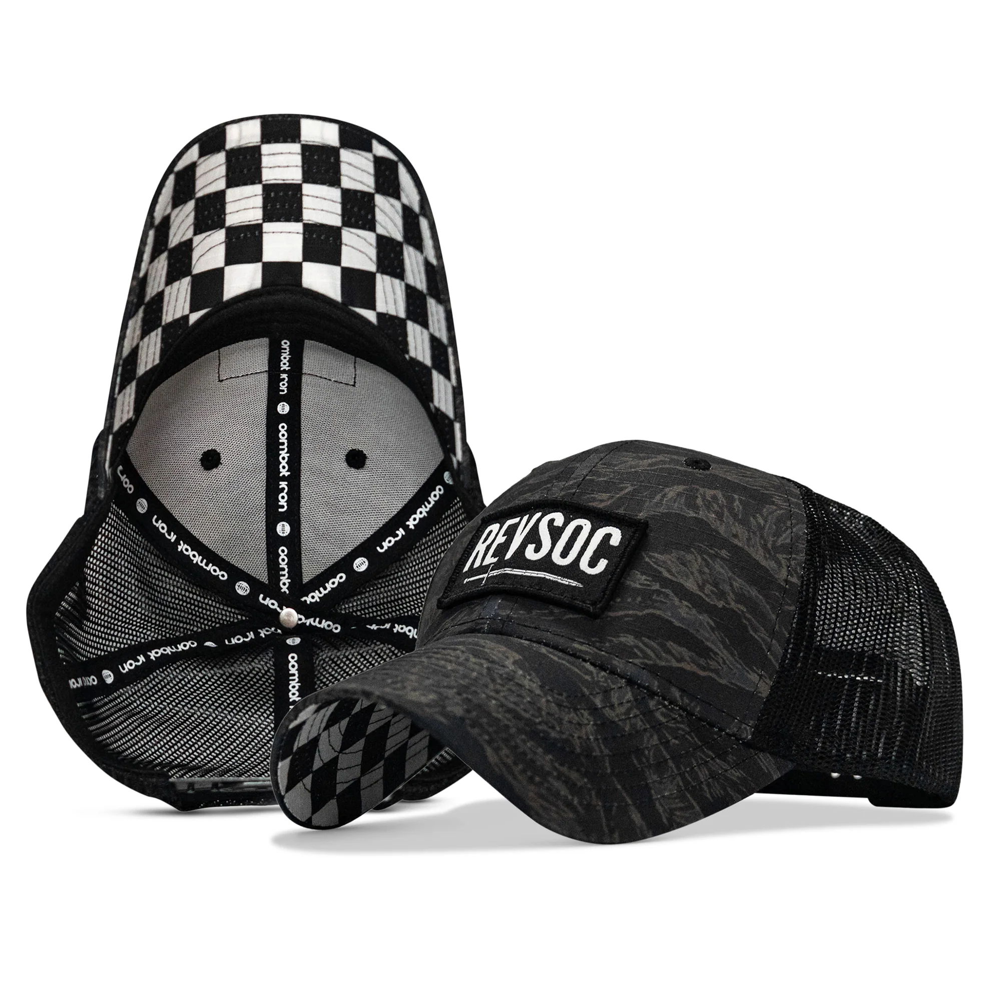 REVSOC Classic Patch Original Ripstop Snapback Hat - Image 43