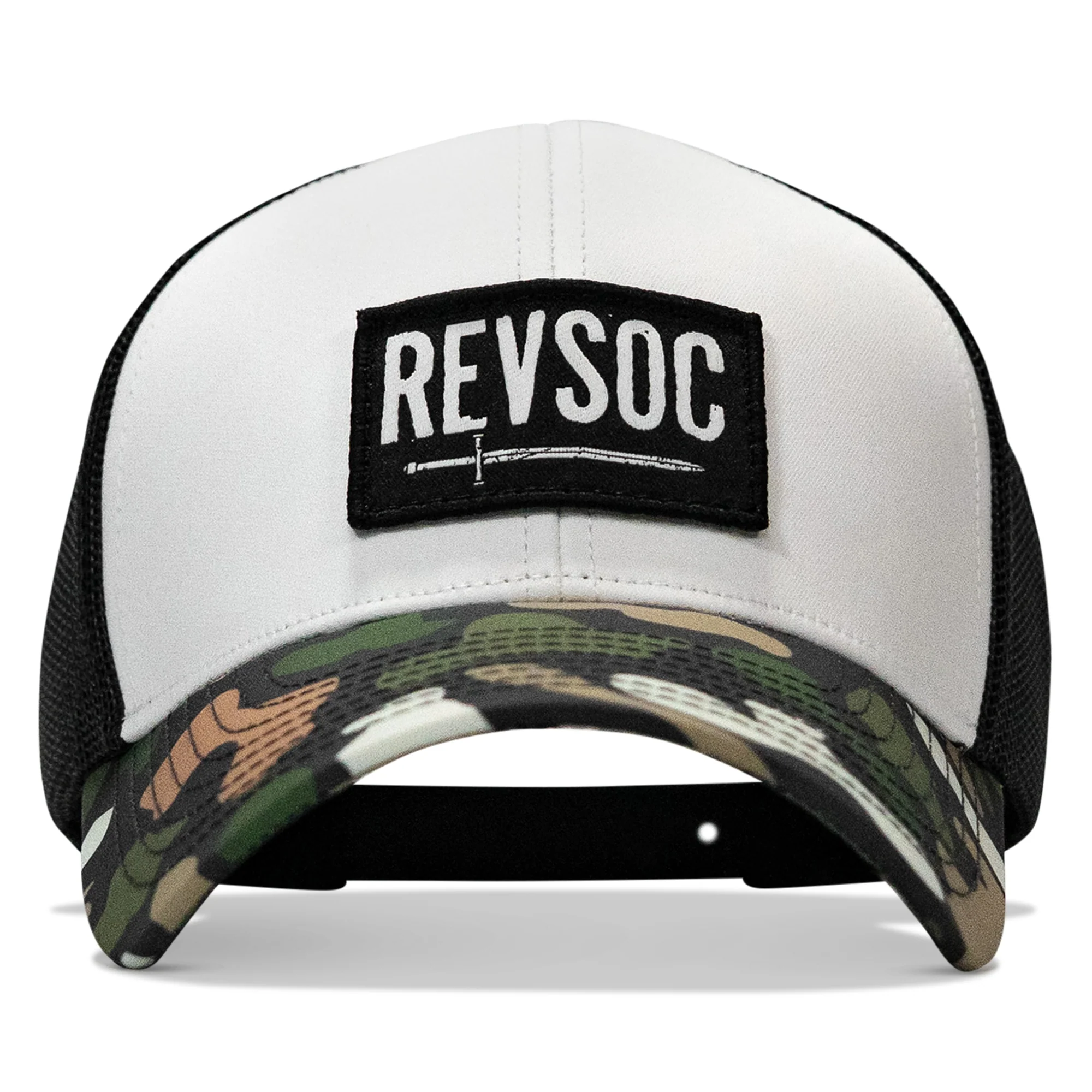 REVSOC Classic Patch Snapback Hat - Image 6