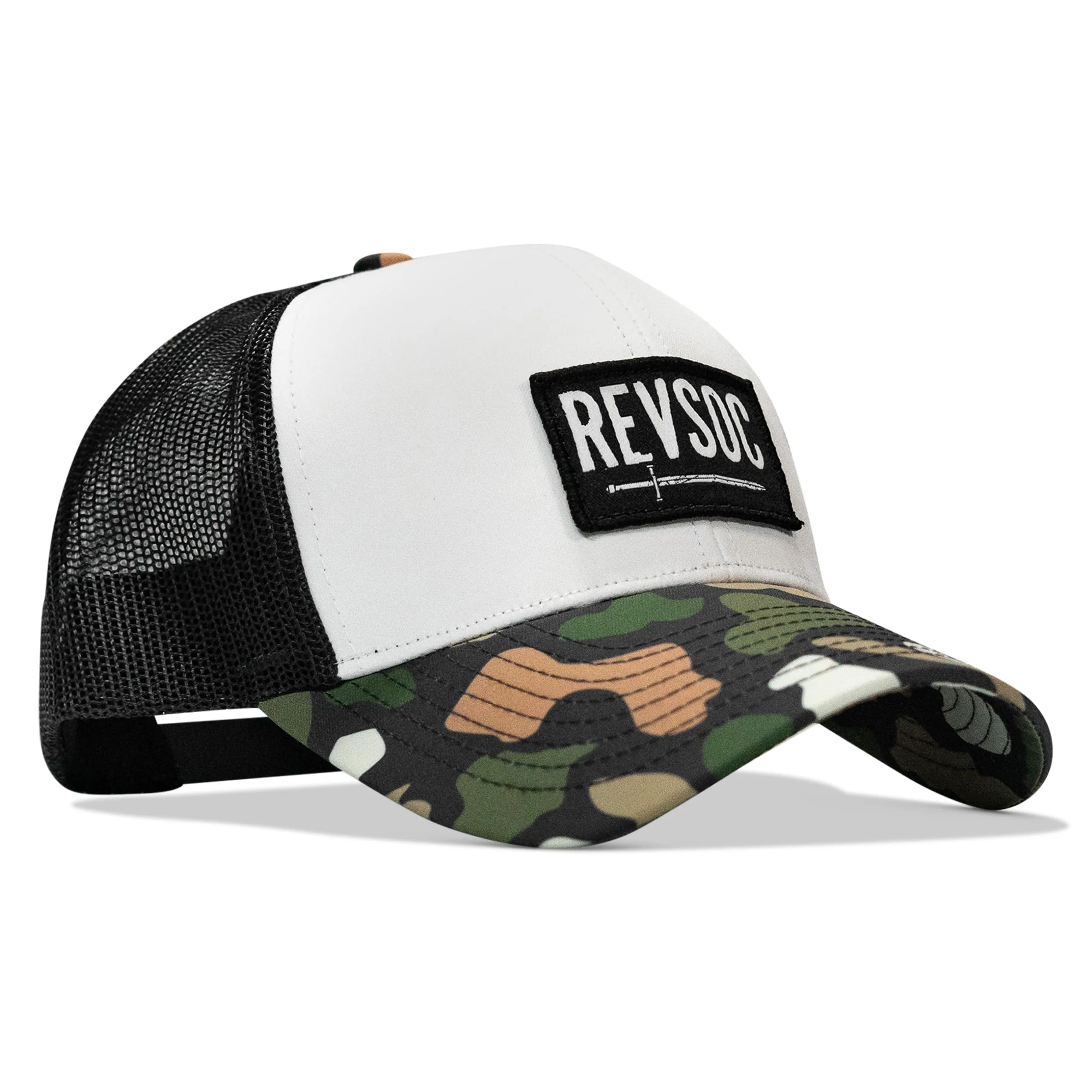REVSOC Classic Patch Snapback Hat - Image 8