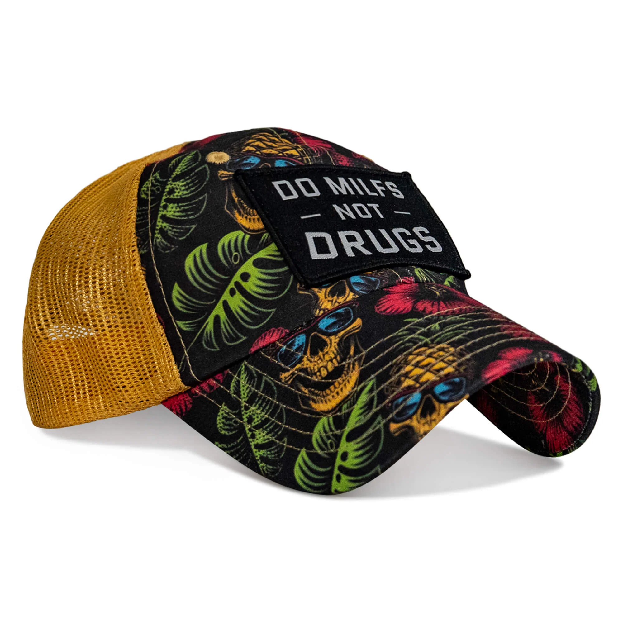 Ripstop Do Milfs Not Drugs Patch Tactical Ripstop Mesh Snapback Hat - Image 9