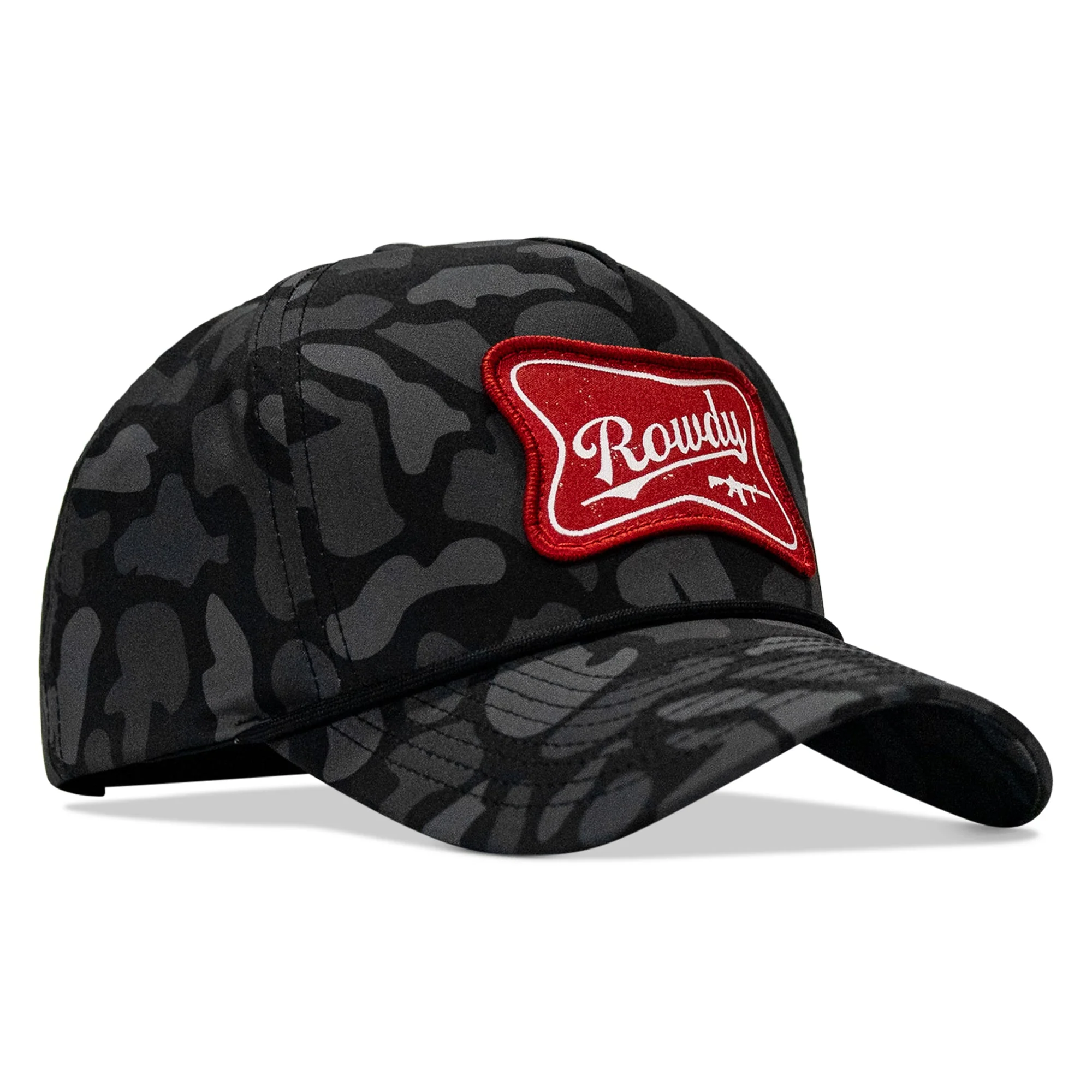 Rowdy Beer Logo Patch 5 Pannel Snapback - Image 3