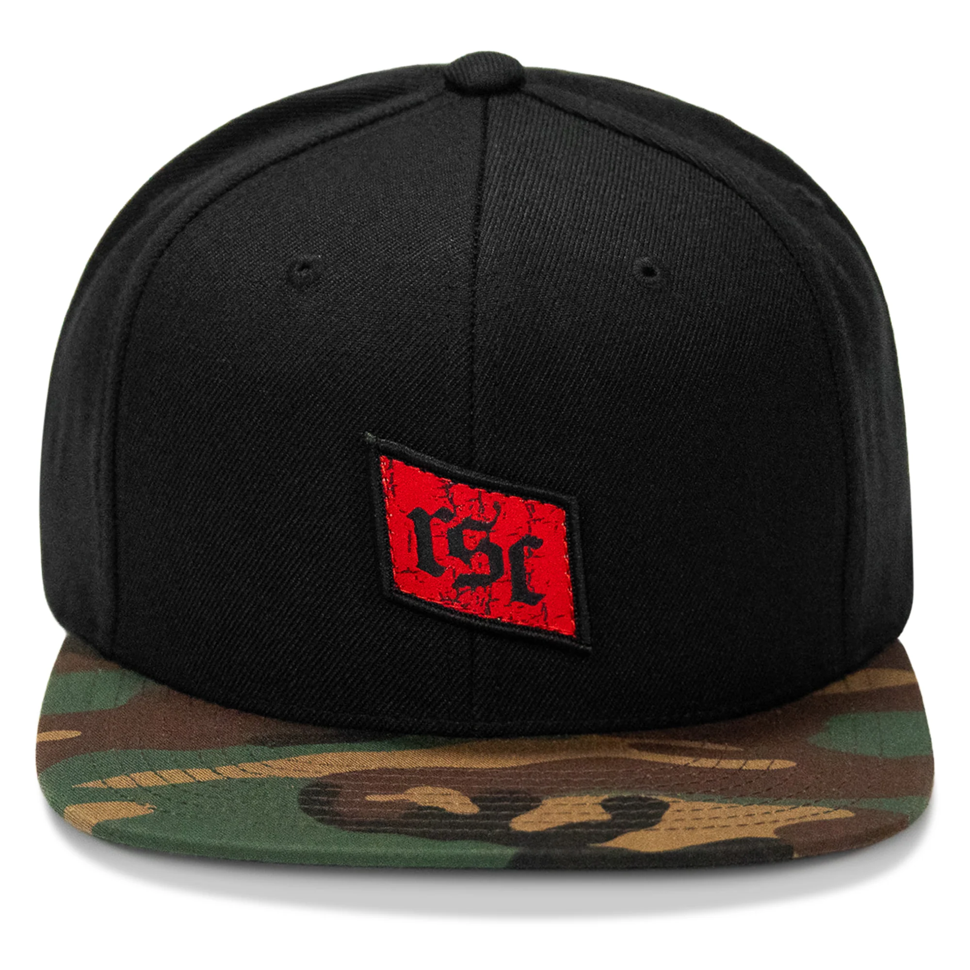 RSC Classic Red Diamond Velcro Patch Flatbill Hat - Image 27