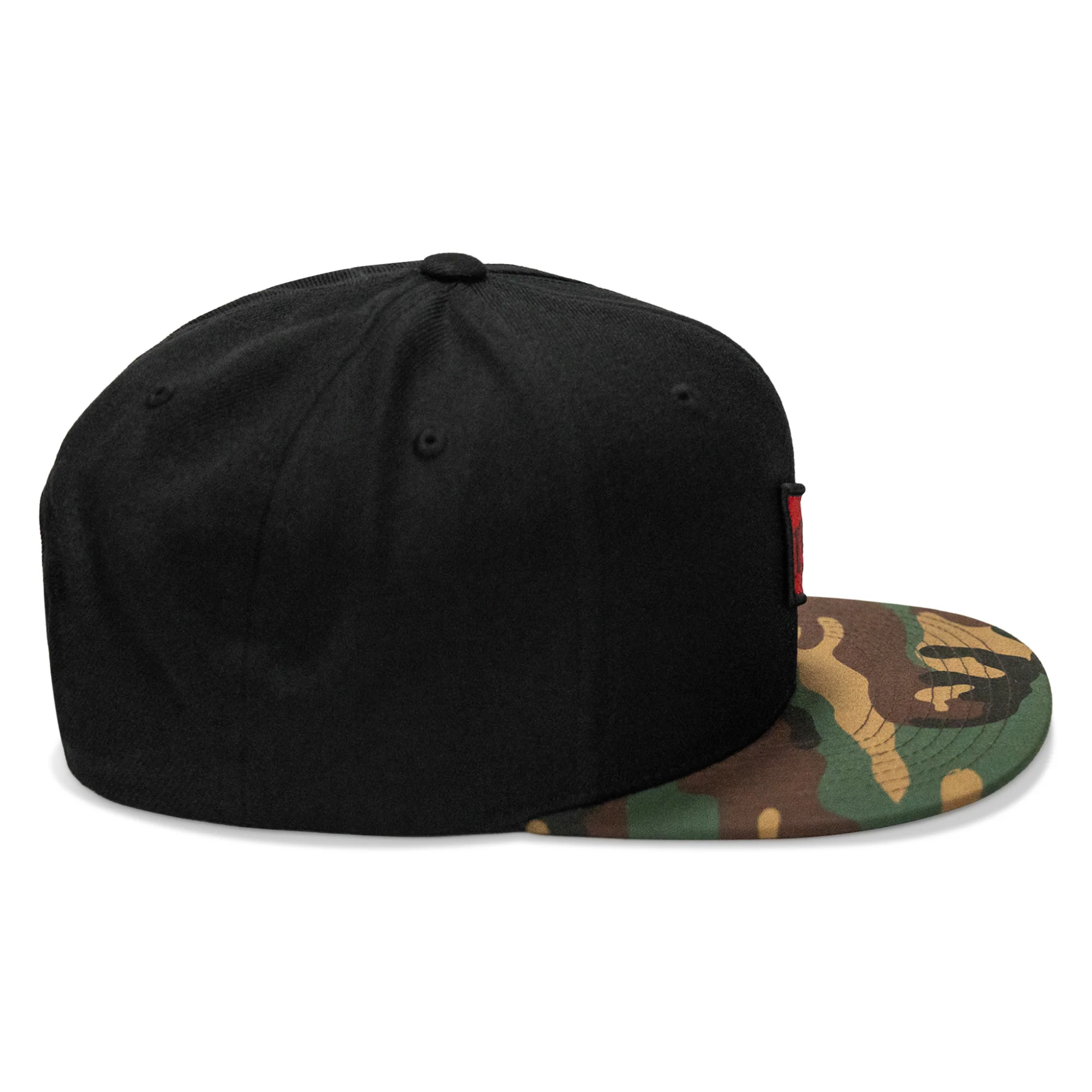 RSC Classic Red Diamond Velcro Patch Flatbill Hat - Image 31