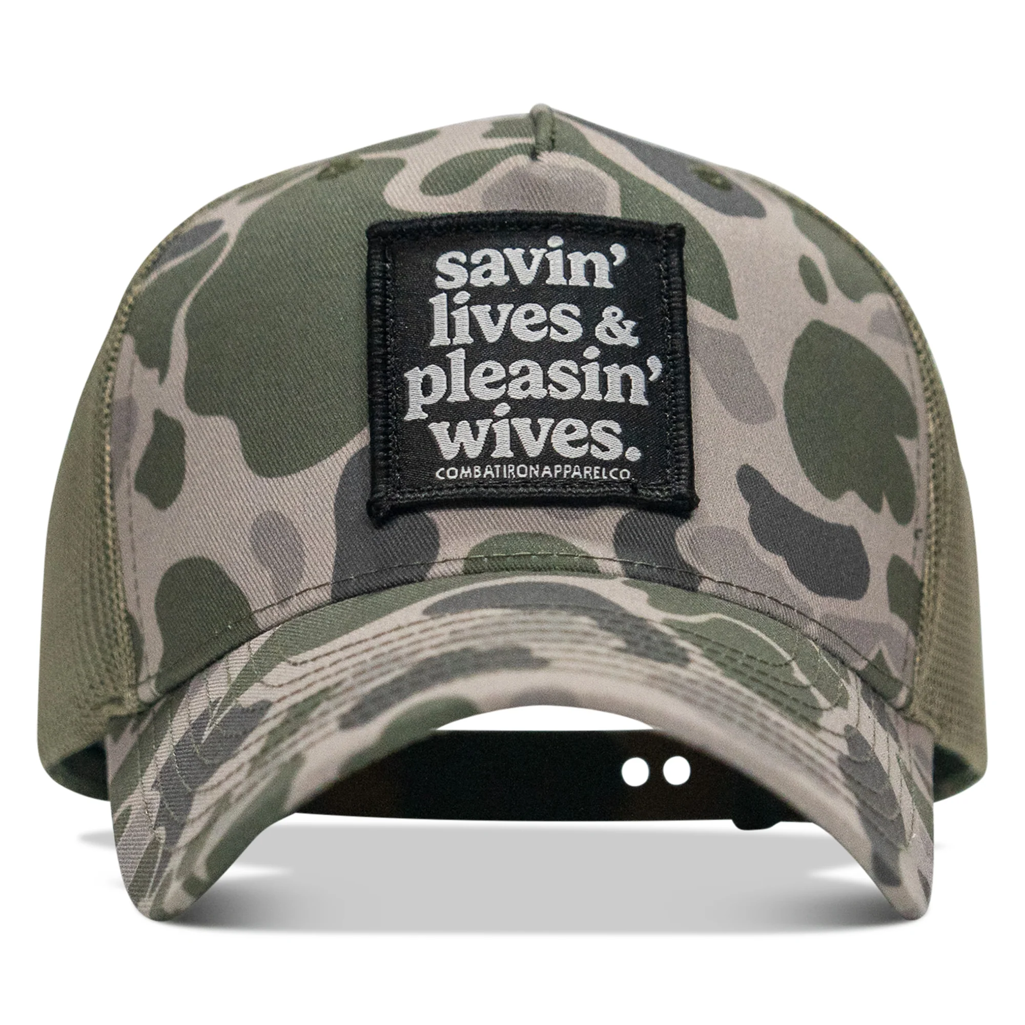 Savin' Lives & Pleasin' Wives Patch SnapBack Hat - Image 21