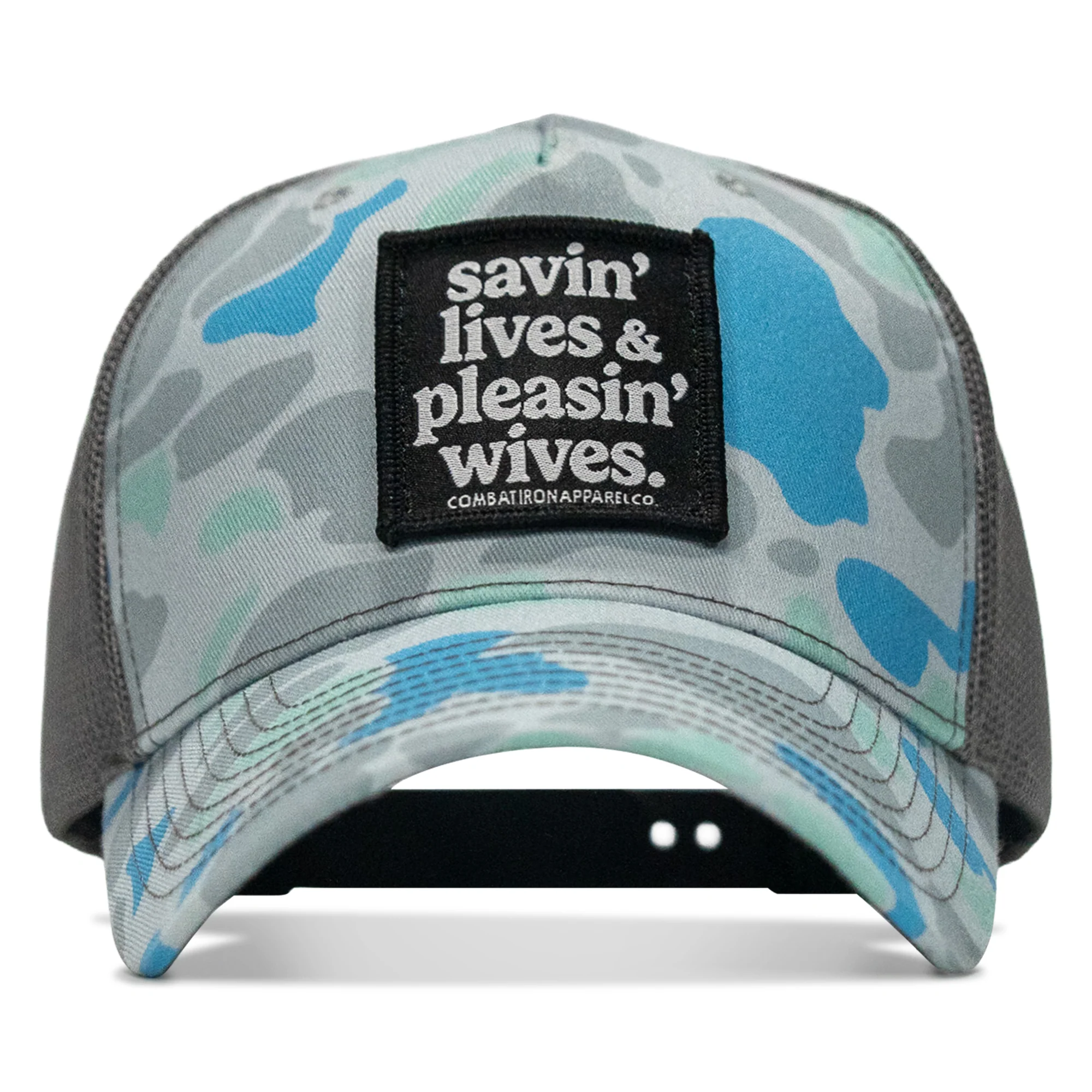 Savin' Lives & Pleasin' Wives Patch SnapBack Hat - Image 37