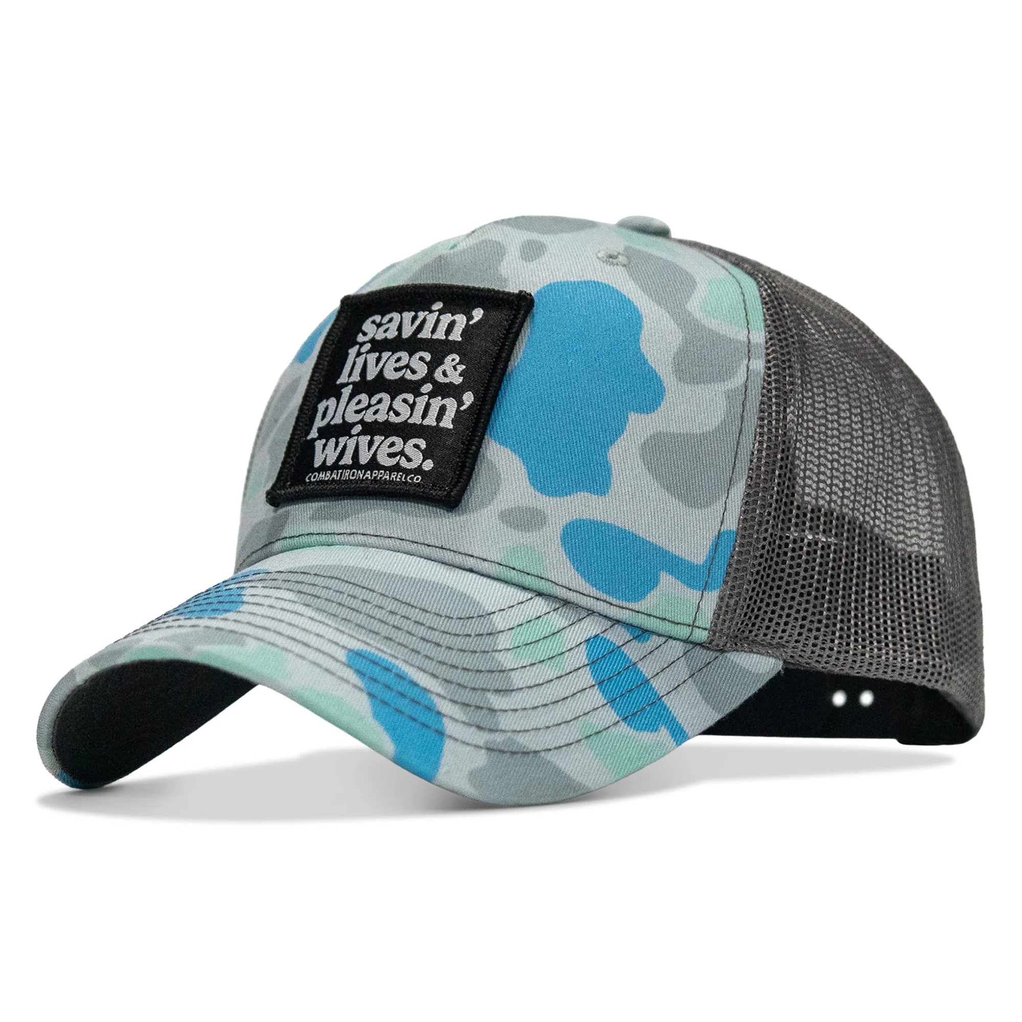 Savin' Lives & Pleasin' Wives Patch SnapBack Hat - Image 38