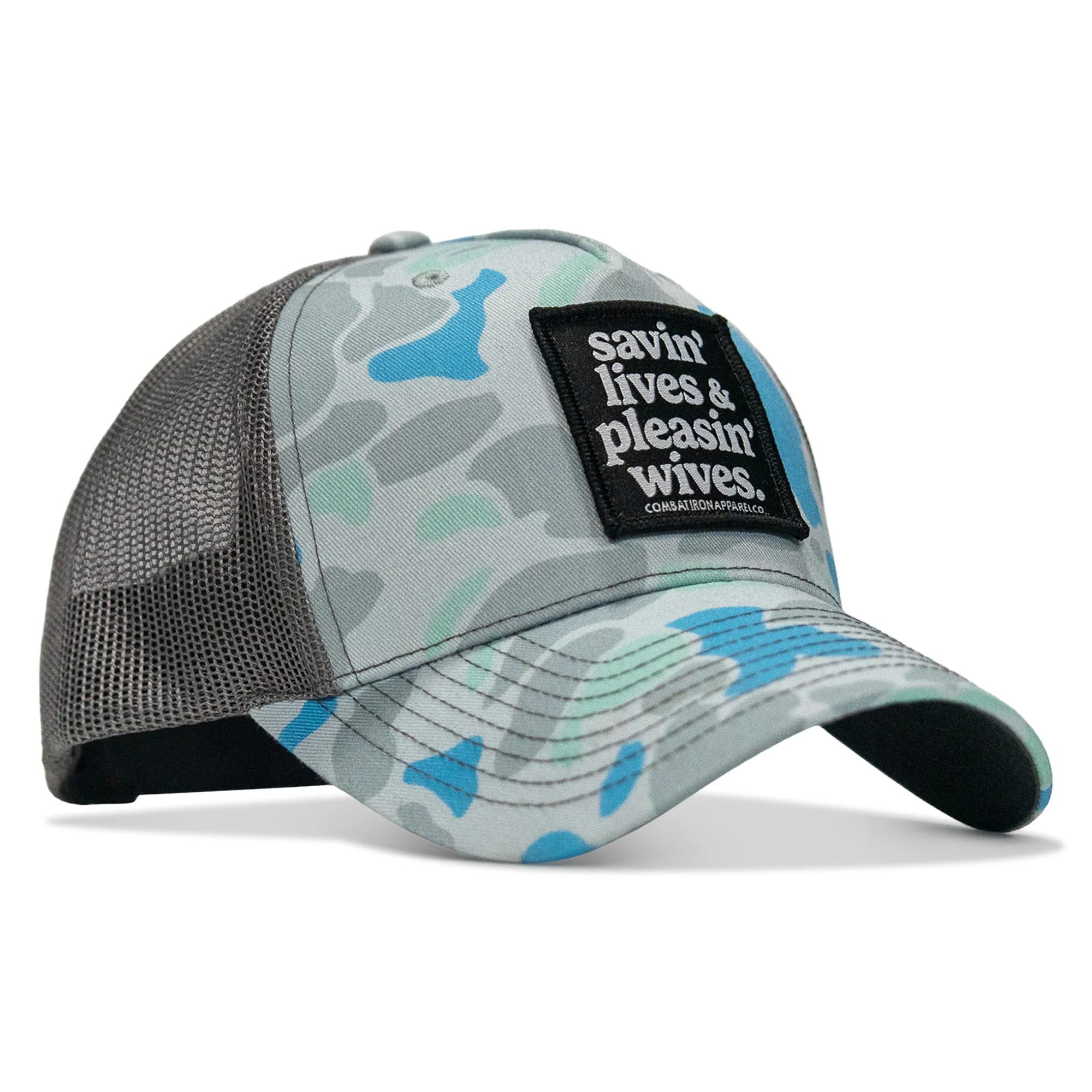 Savin' Lives & Pleasin' Wives Patch SnapBack Hat - Image 39