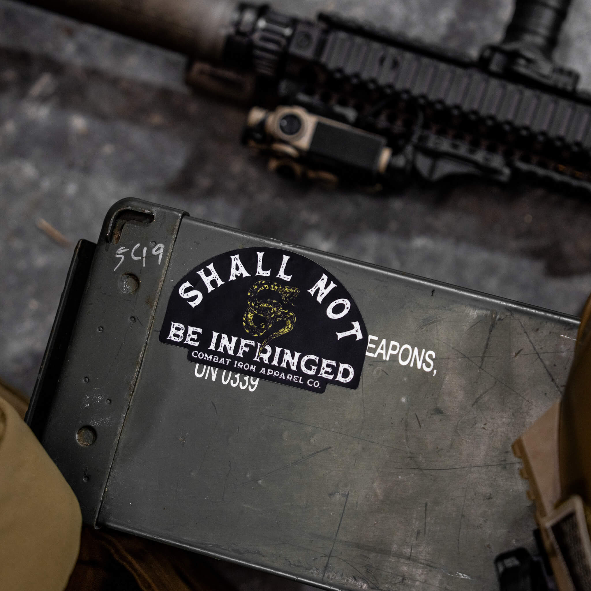 Shall Not Be Infringed Decal - Image 2