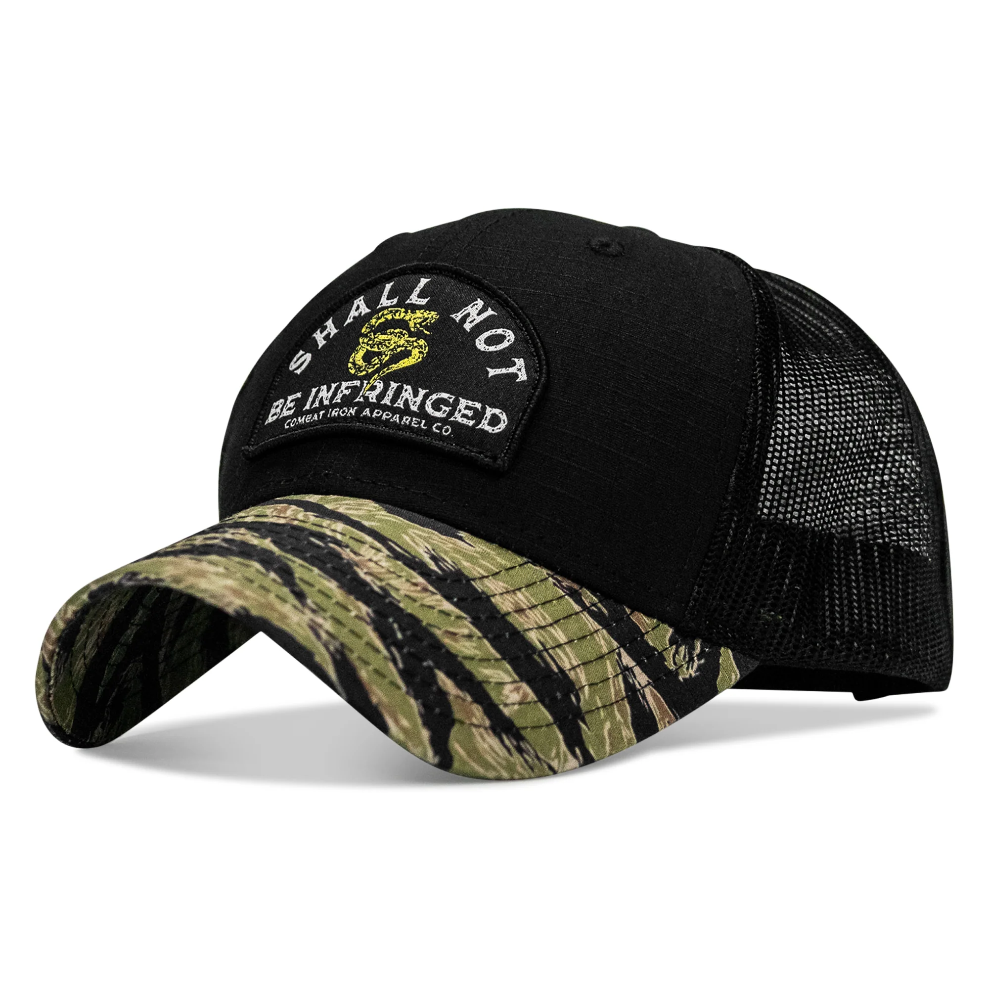 Shall Not Be Infringed Patch Original Ripstop Snapback Hat - Image 3