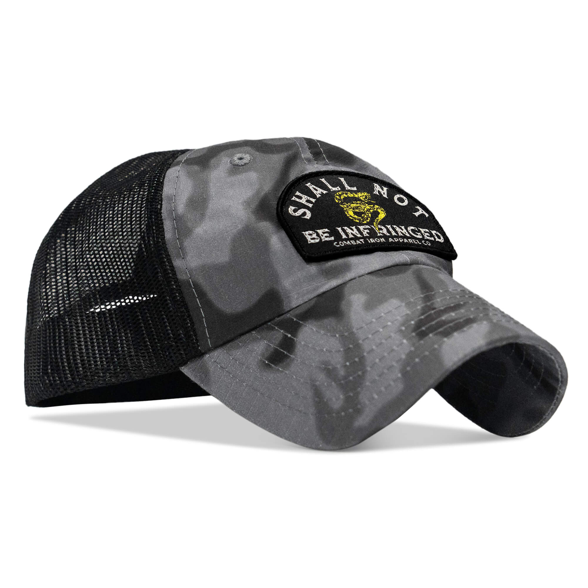 Shall Not Be Infringed Patch Tactical Ripstop Mesh Snapback Hat - Image 13