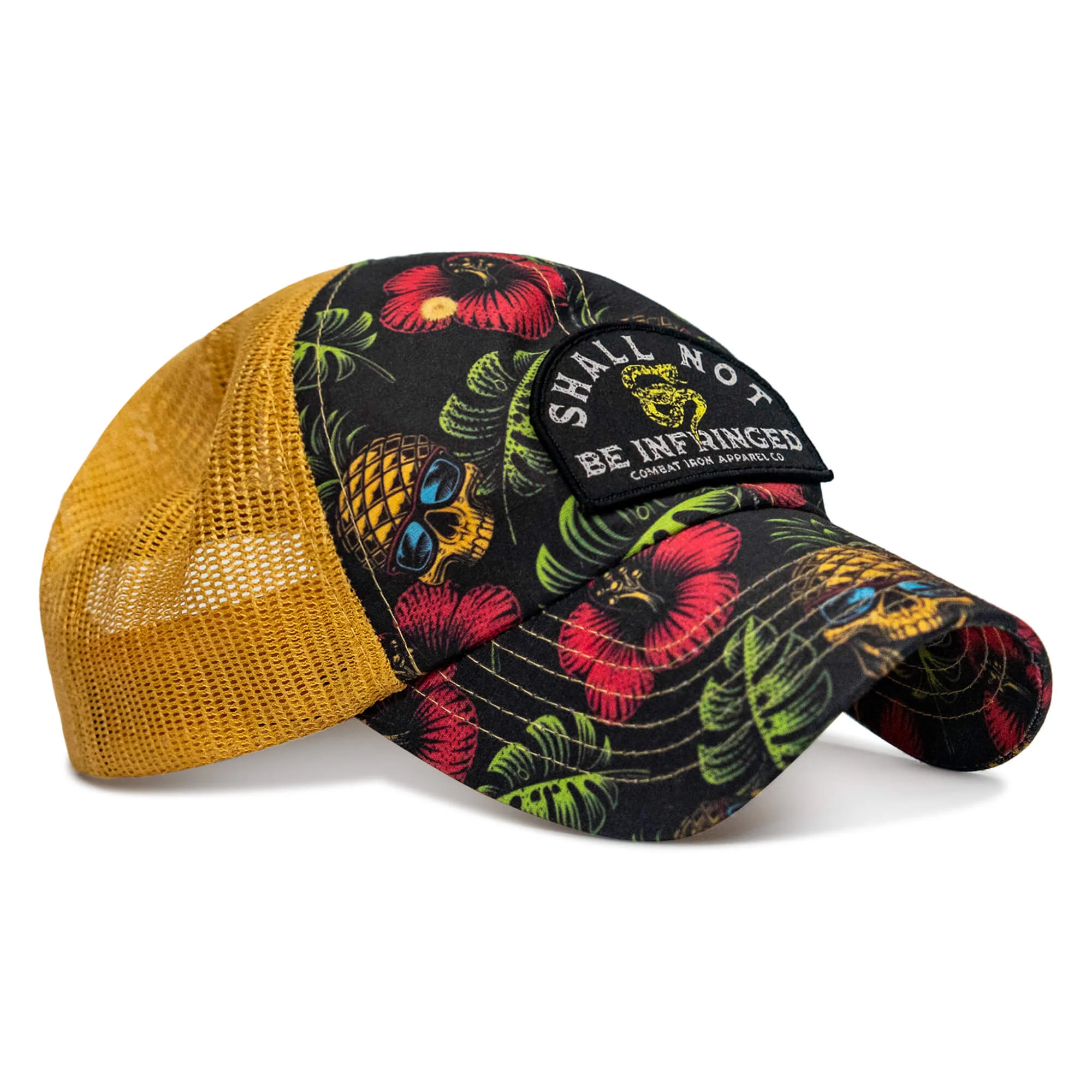 Shall Not Be Infringed Patch Tactical Ripstop Mesh Snapback Hat - Image 2
