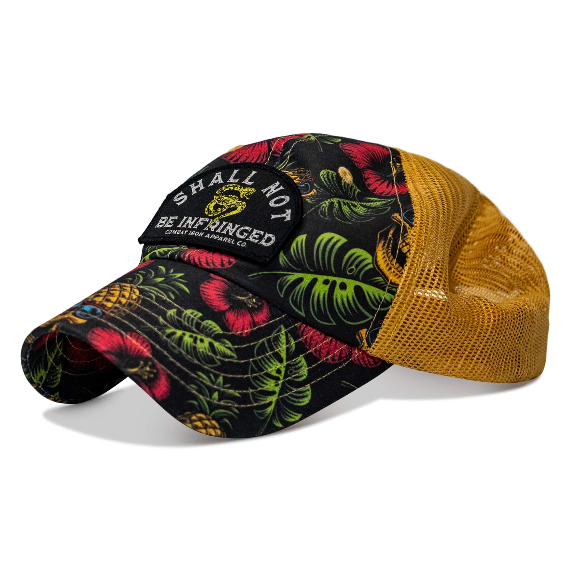 Shall Not Be Infringed Patch Tactical Ripstop Mesh Snapback Hat - Image 3