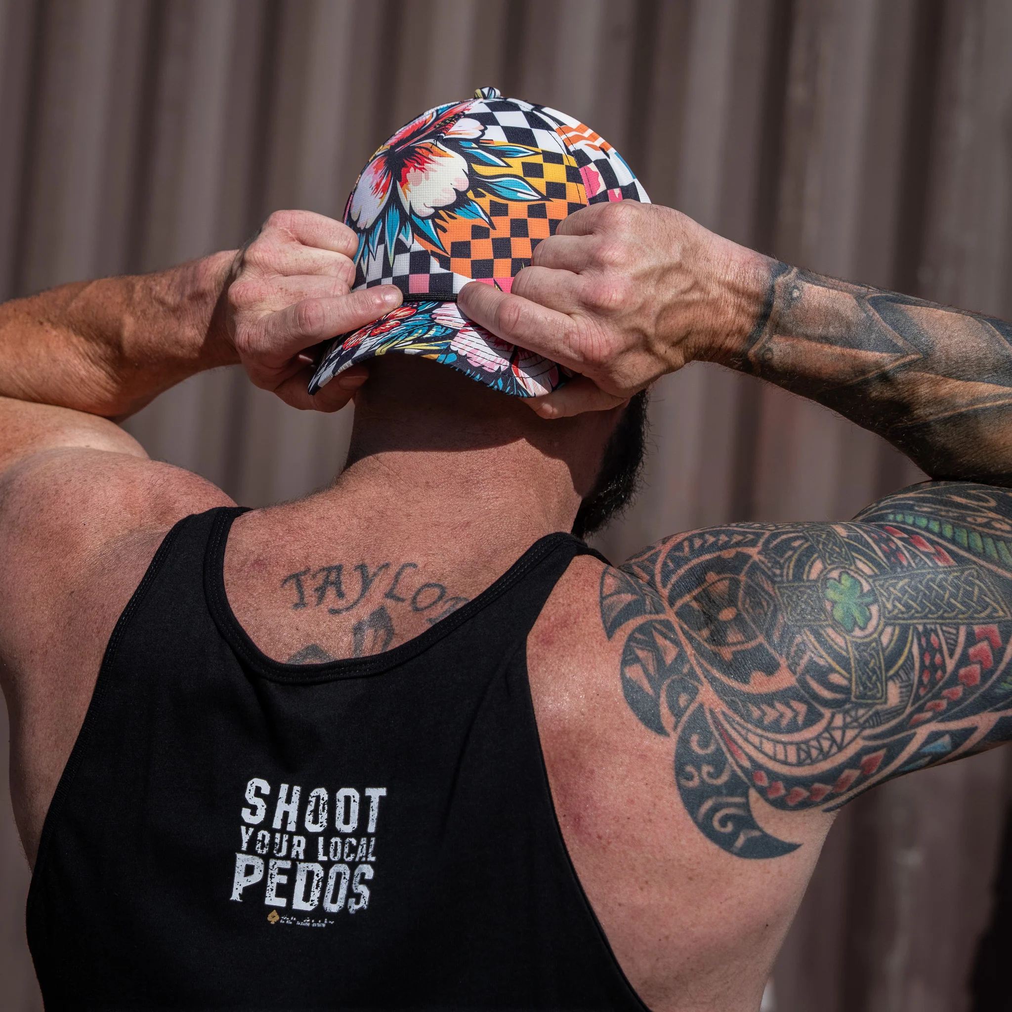 Shoot Your Local Pedo Men's Tank Top - Image 7