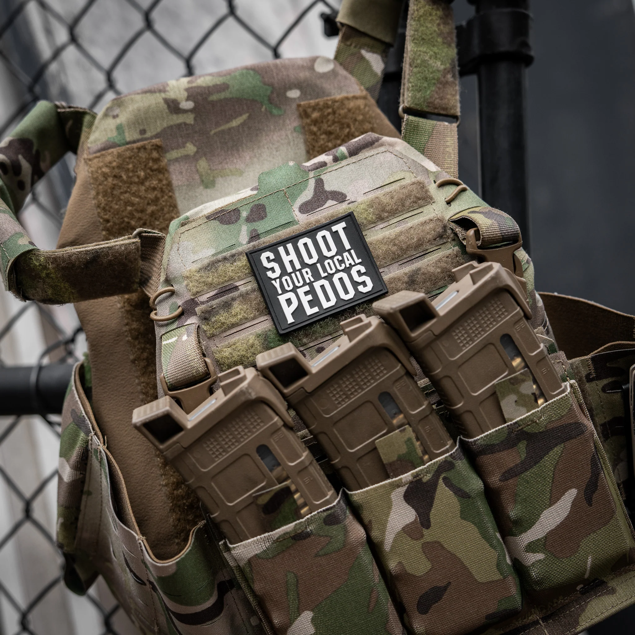 Shoot Your Local Pedo PVC Patch - Image 2