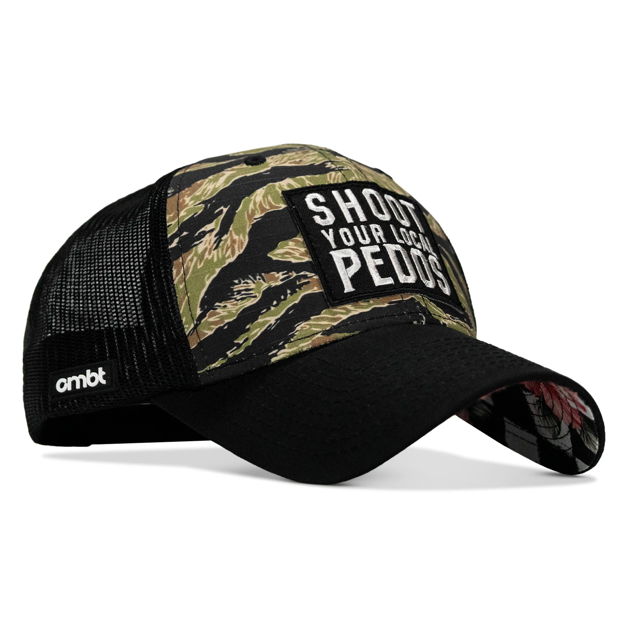 Shoot Your Local Pedos Patch Original Ripstop Snapback Hat - Image 4