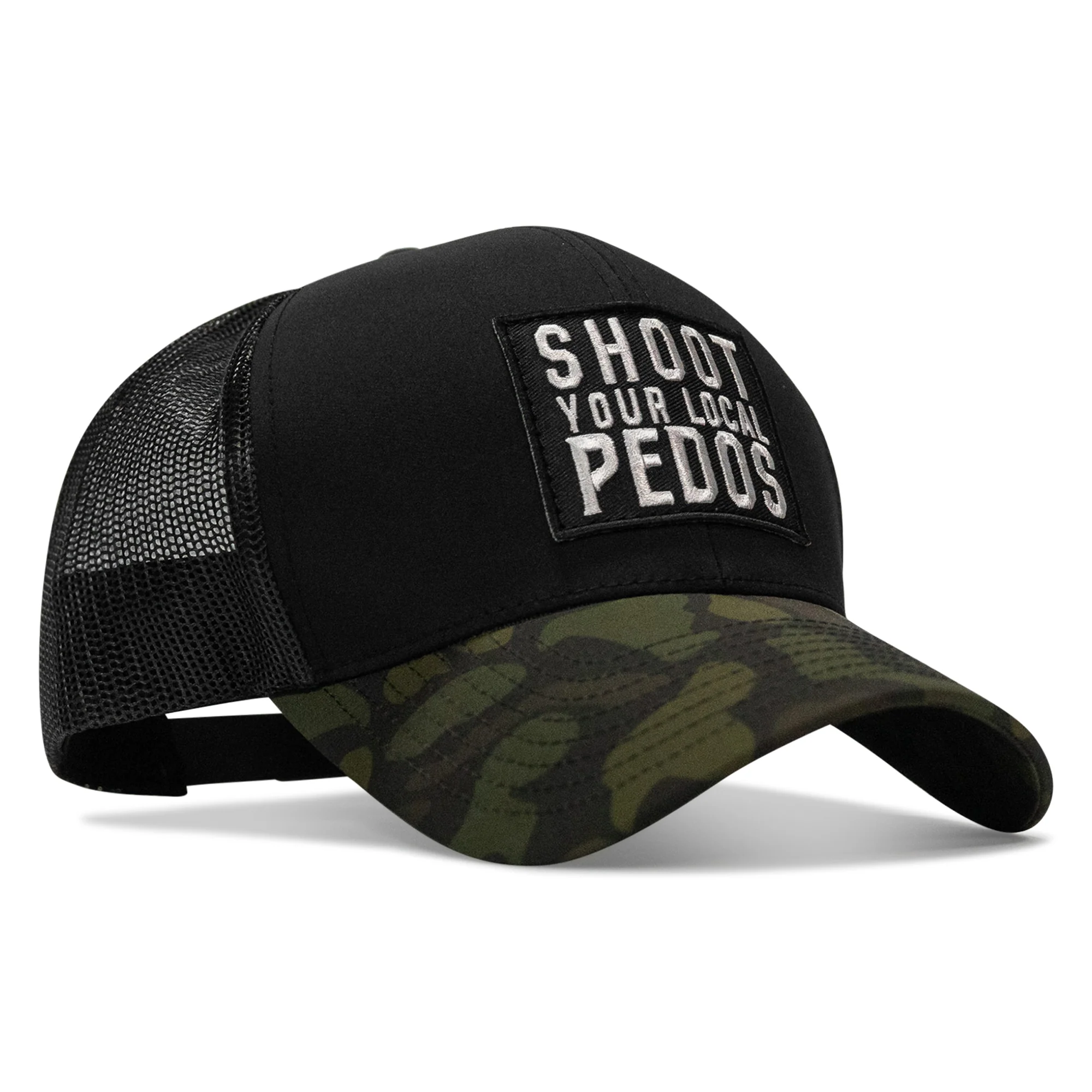 Shoot Your Local Pedos Patch Snapback - Image 55