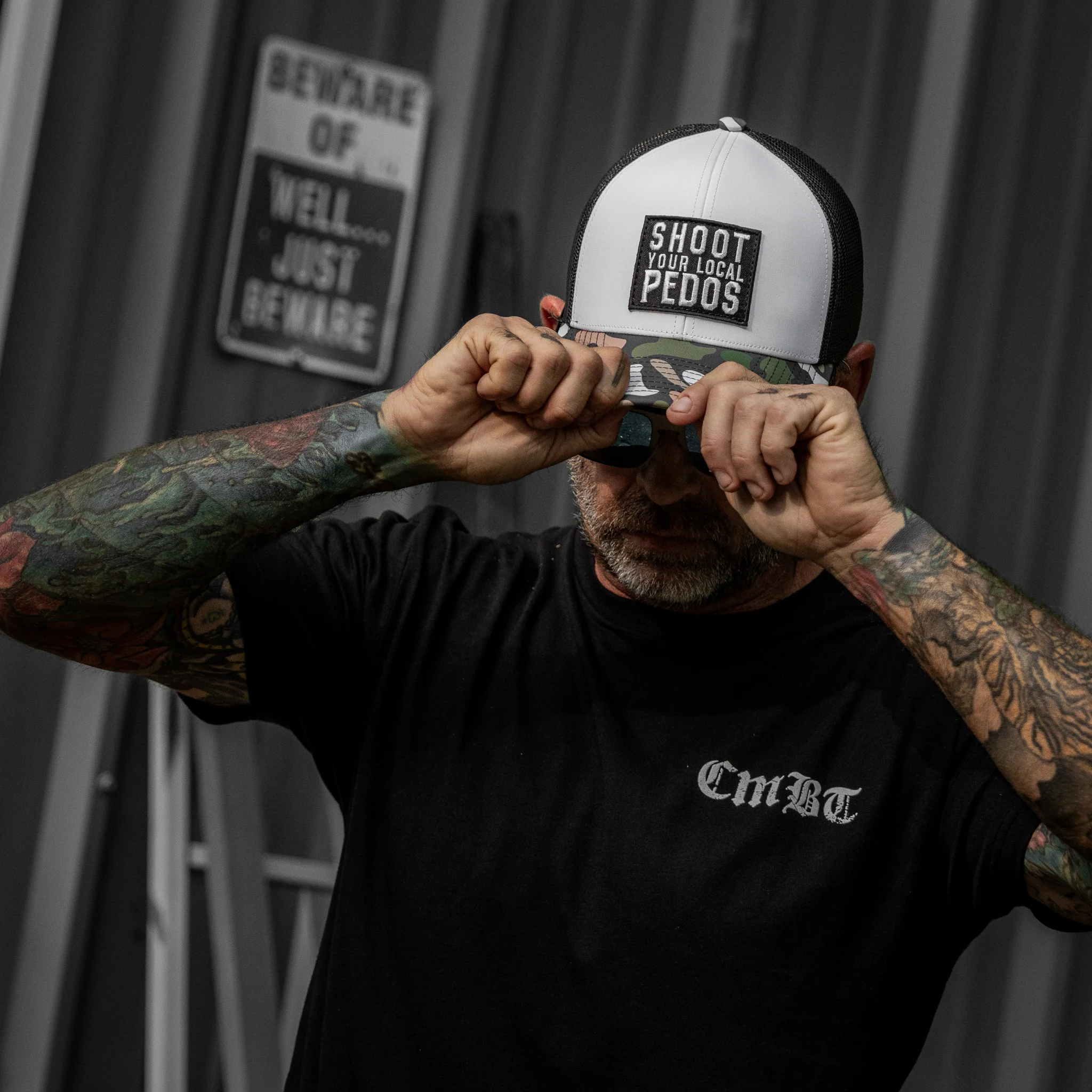 Shoot Your Local Pedos Patch Snapback - Image 67