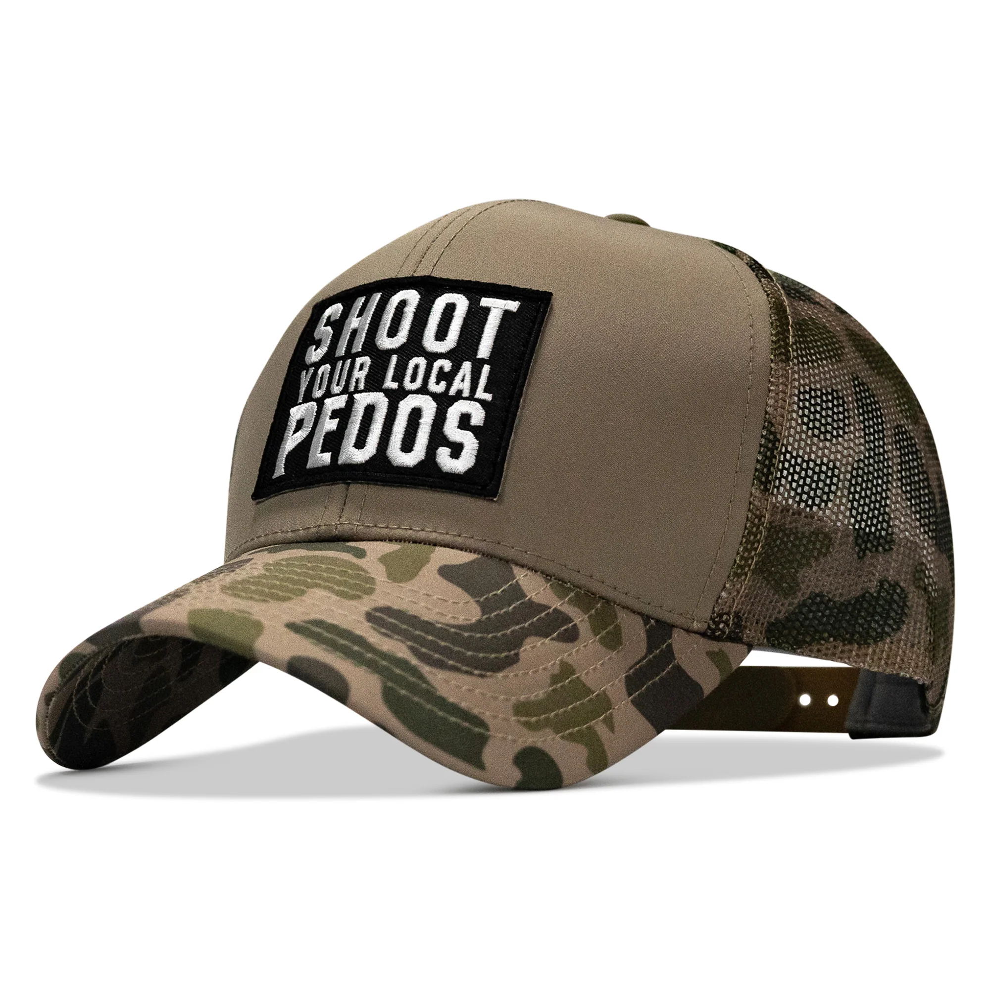 Shoot Your Local Pedos Patch Snapback - Image 73