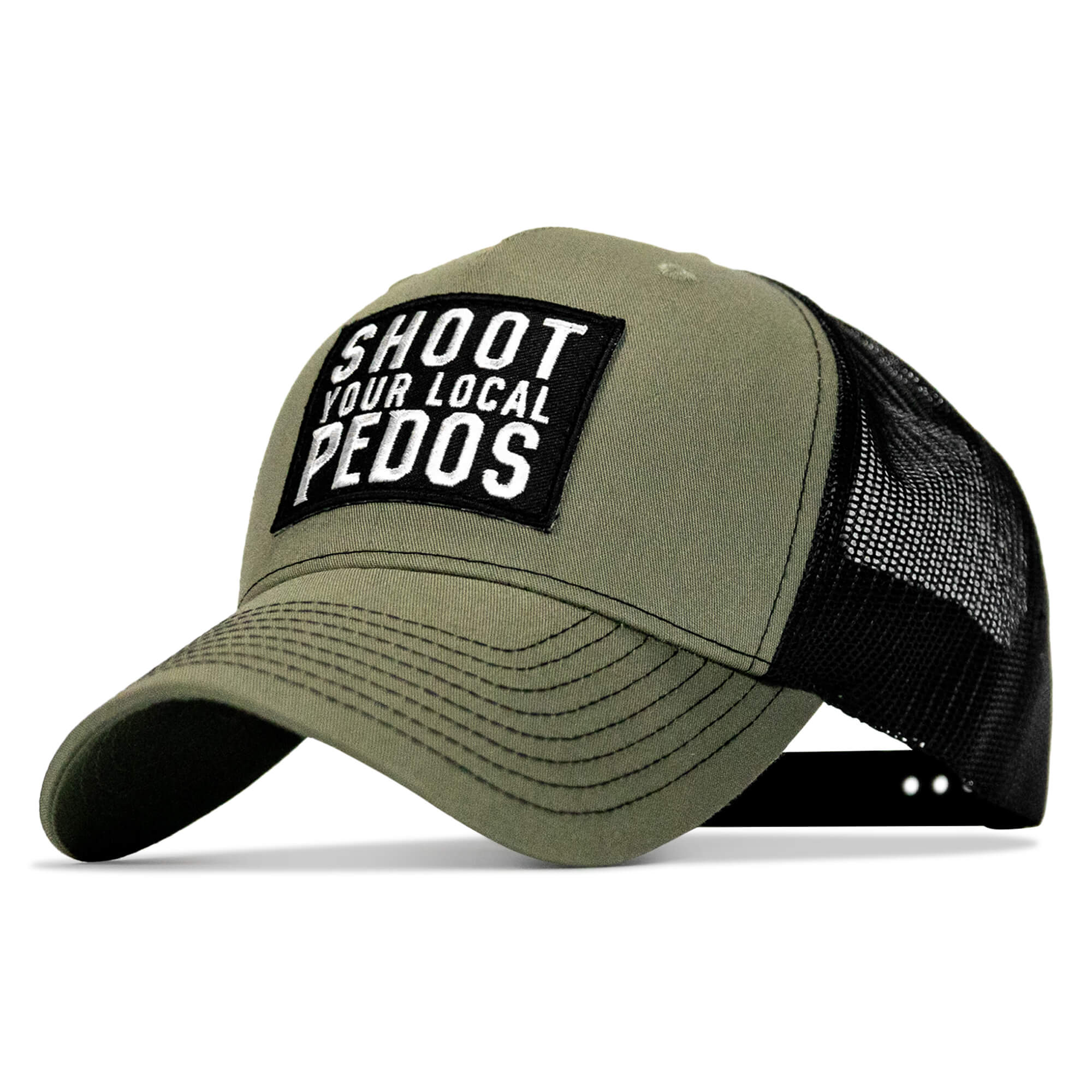 Shoot Your Local Pedos Patch Snapback - Image 8