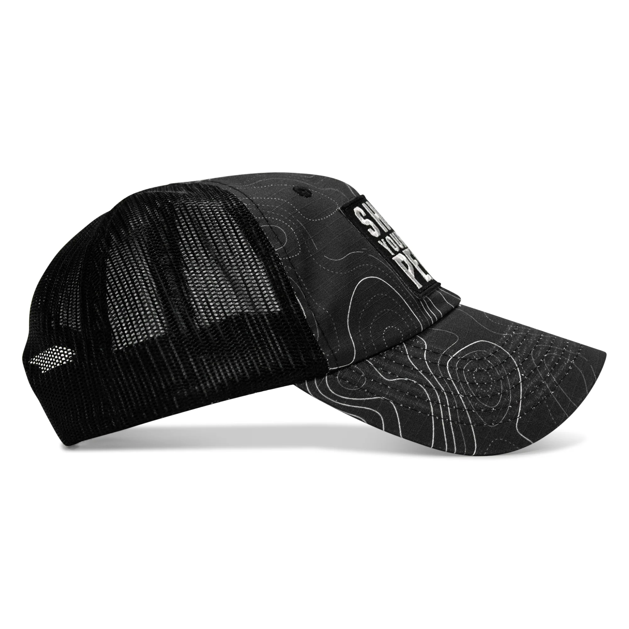 Shoot Your Local Pedos Patch Tactical Ripstop Mesh Snapback Hat - Image 66