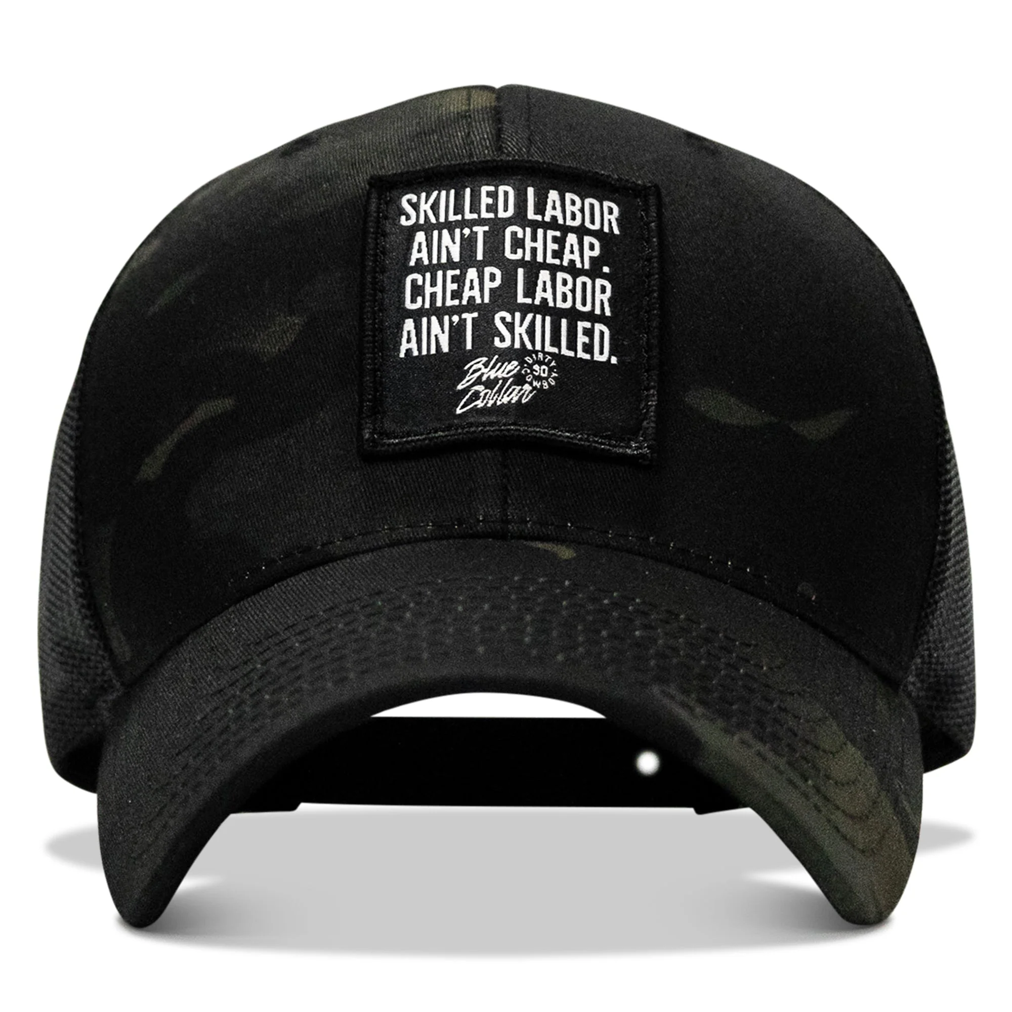 Skilled Labor Ain't Cheap Patch Snapback Hat - Image 11