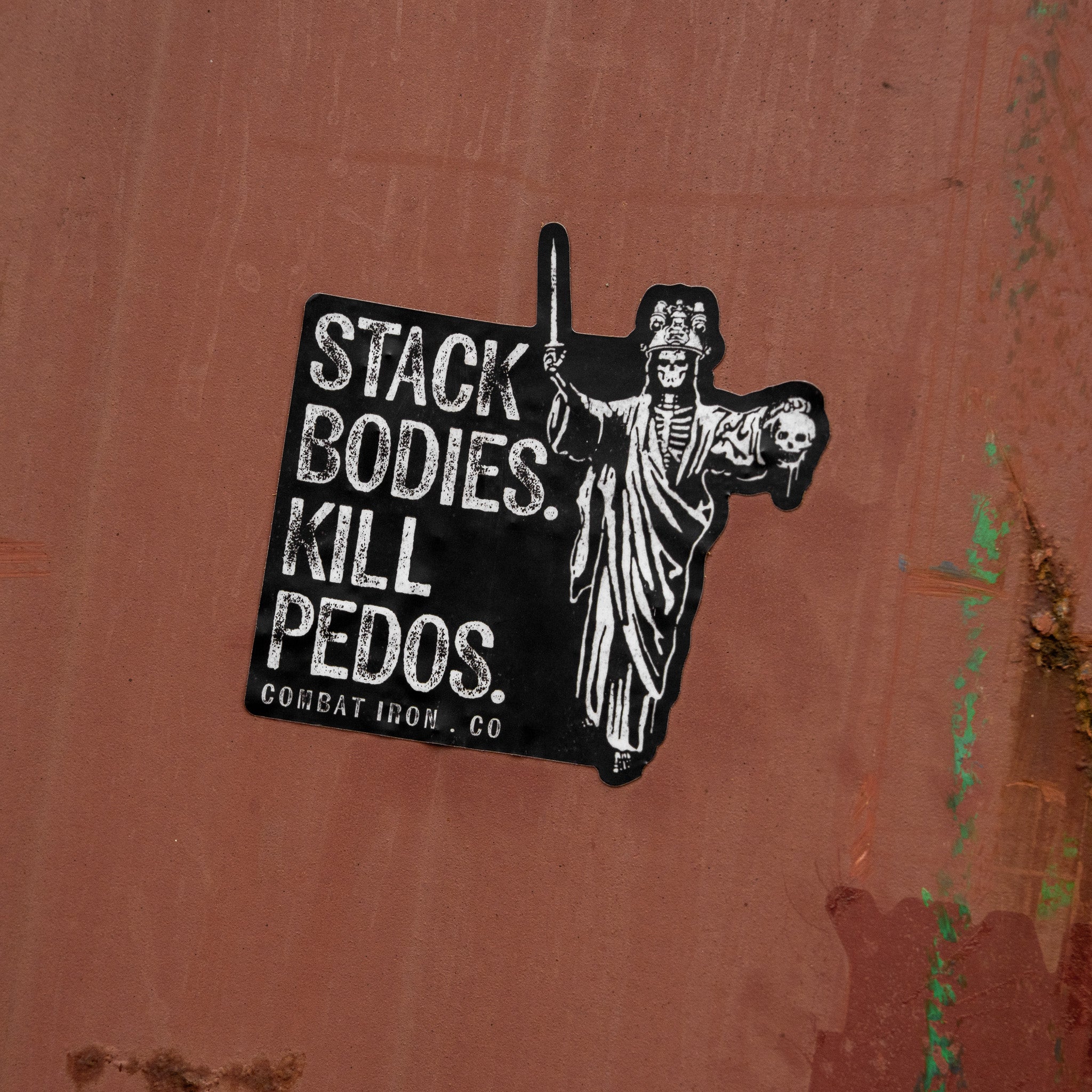 Stack Bodies. Kill Pedos Decal - Image 4