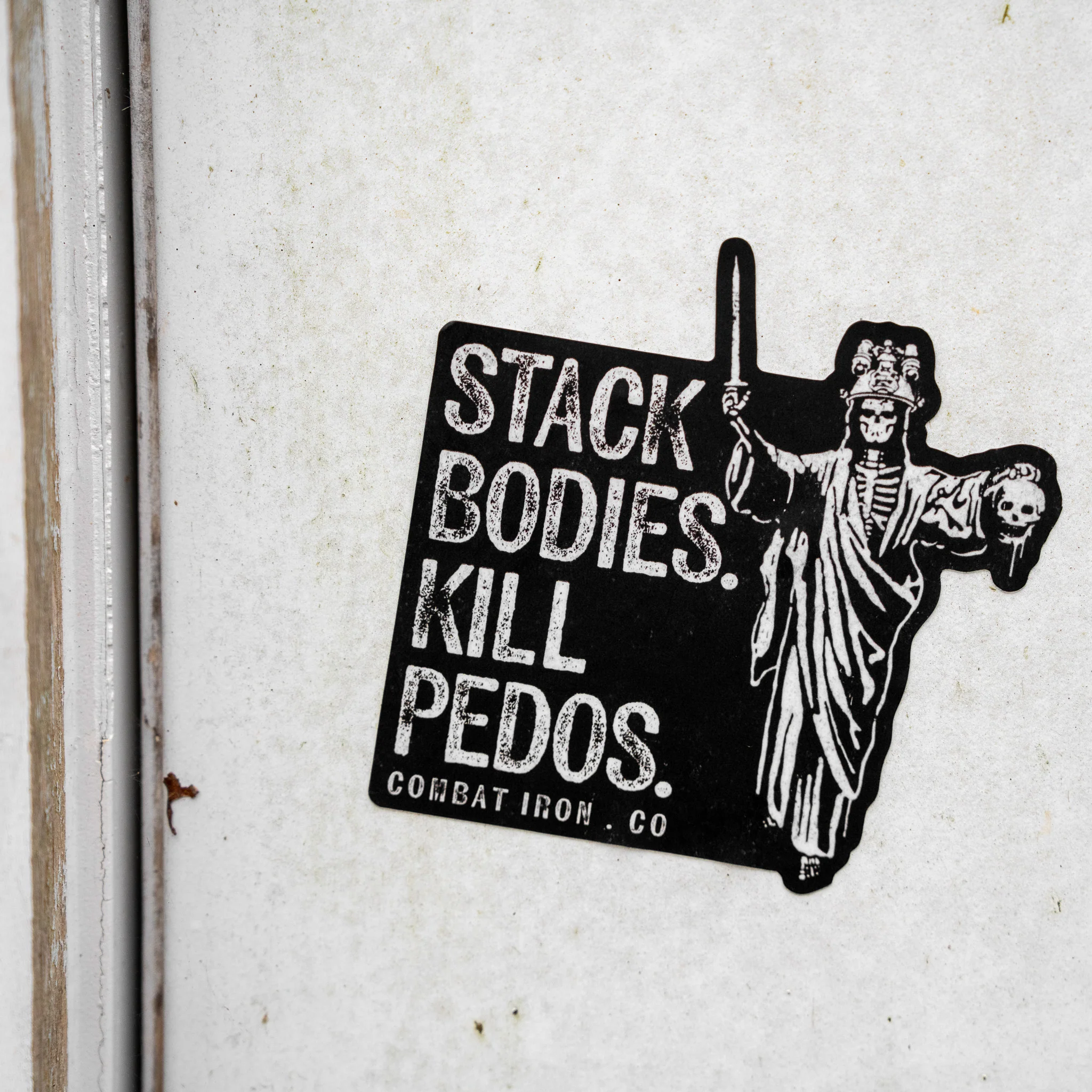 Stack Bodies. Kill Pedos Decal - Image 5