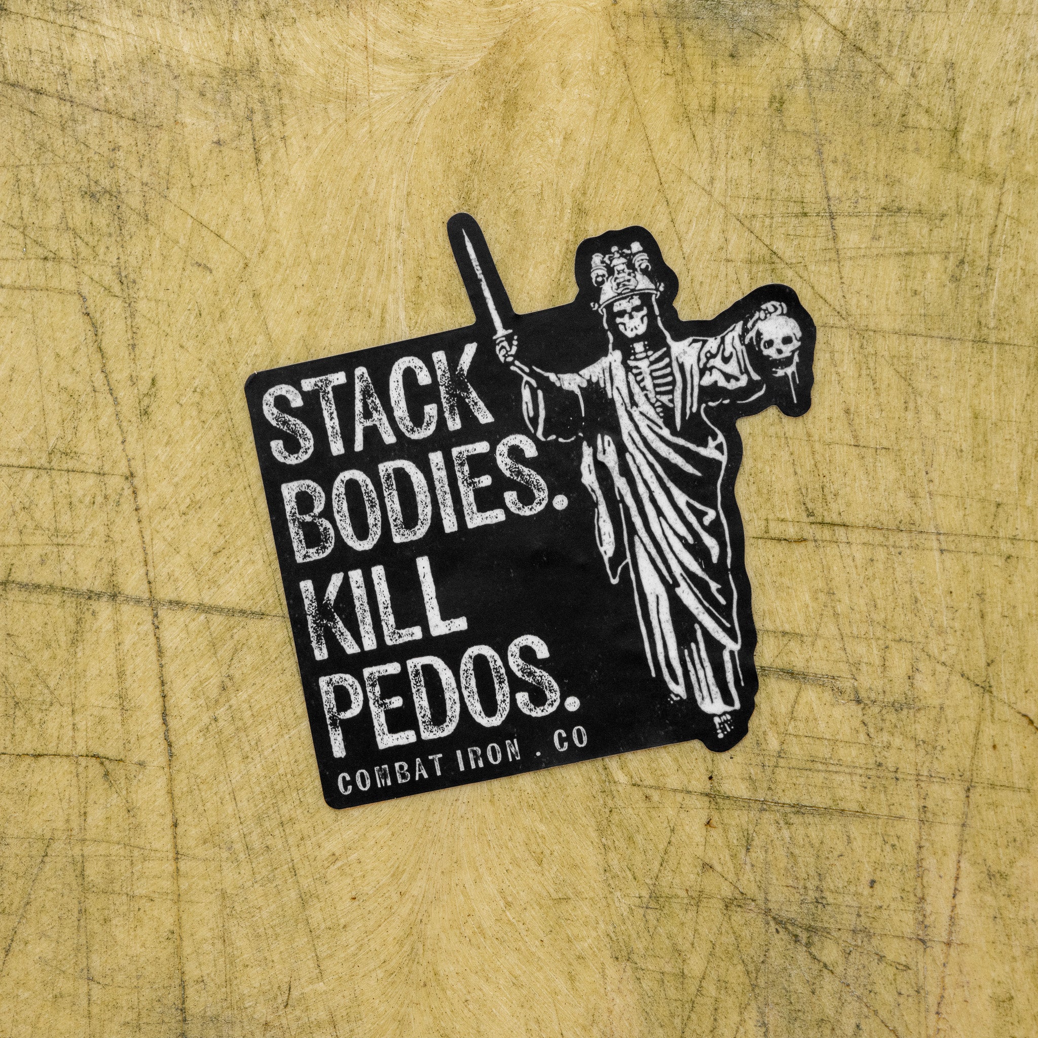 Stack Bodies. Kill Pedos Decal - Image 7