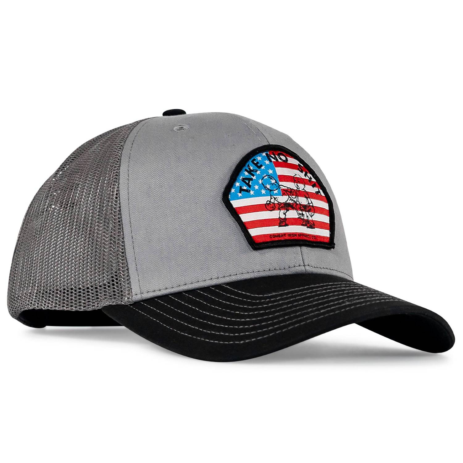 Take No Shit American Flag Patch SnapBack - Image 17