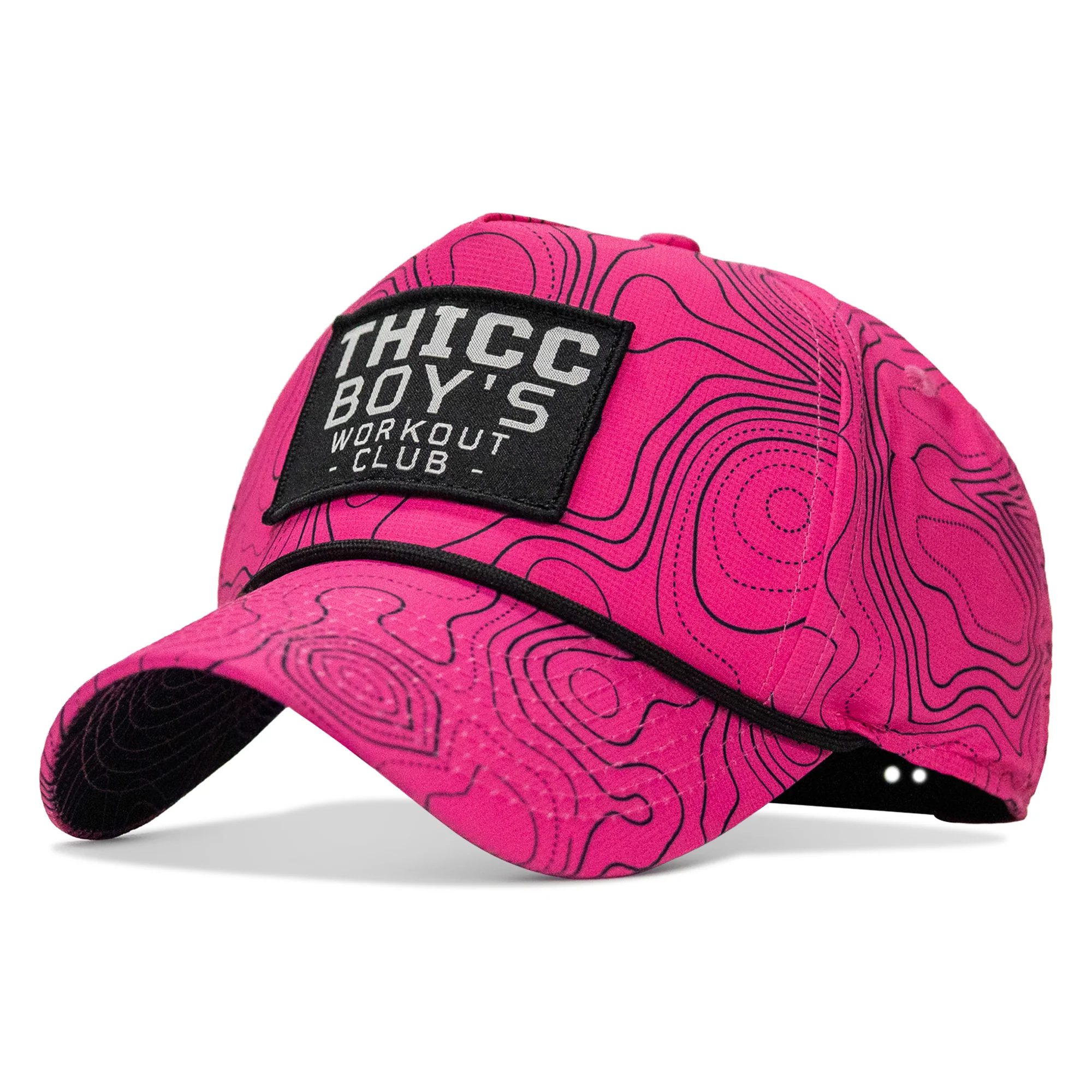 Thicc Boys Workout Club Patch Weekender Snapback - Image 8