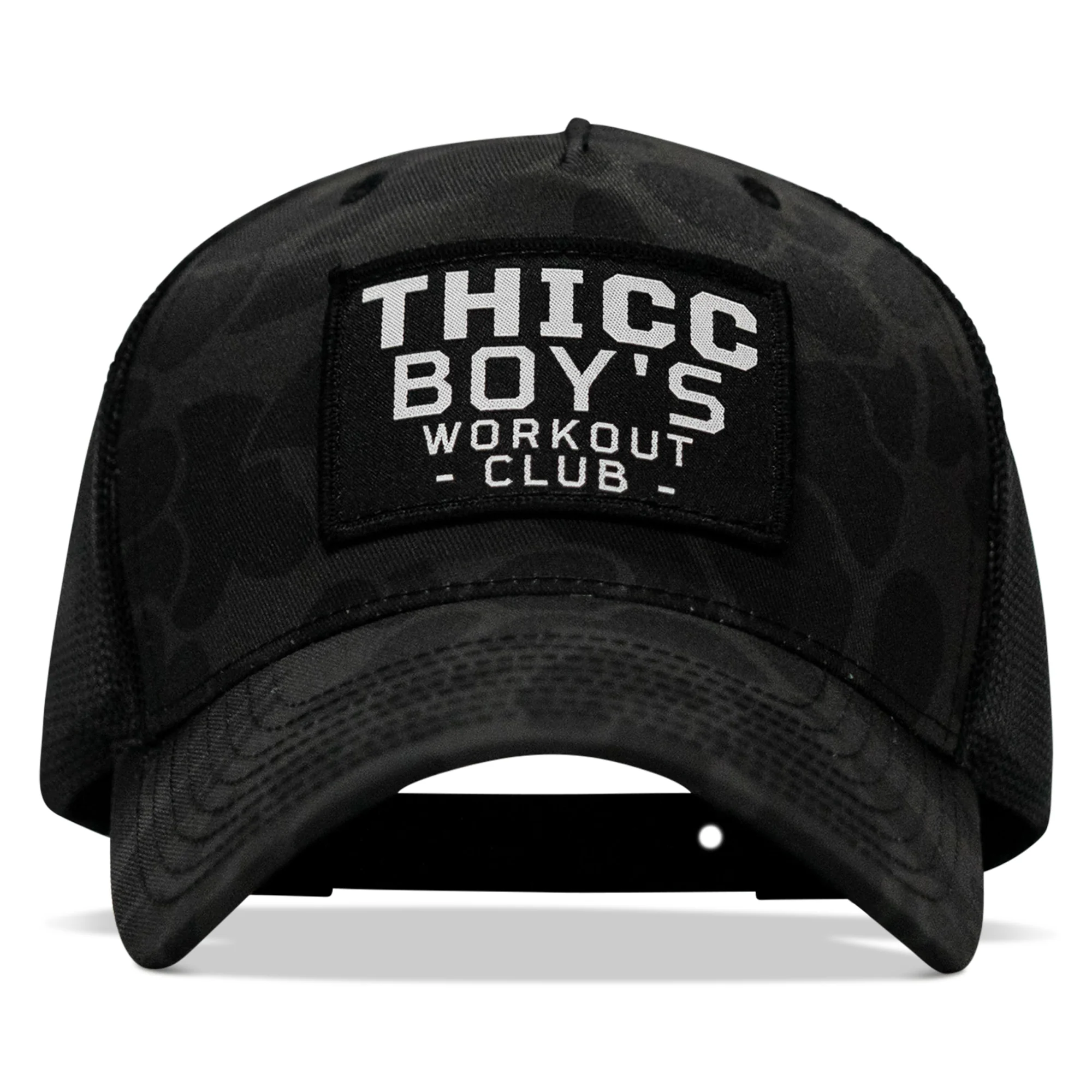 Thicc Boys Workout Patch Snapback Hat - Image 18