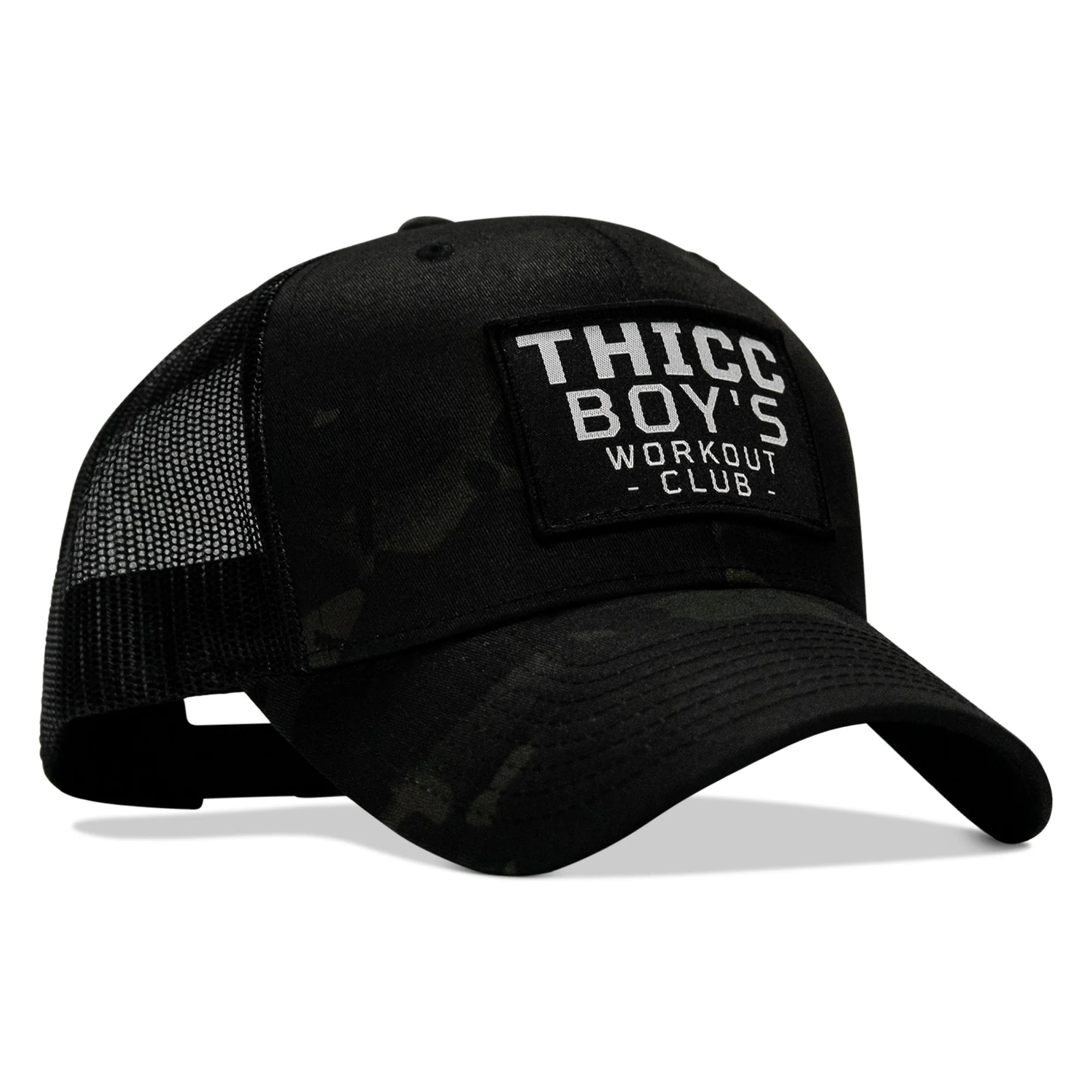 Thicc Boys Workout Patch Snapback Hat - Image 30