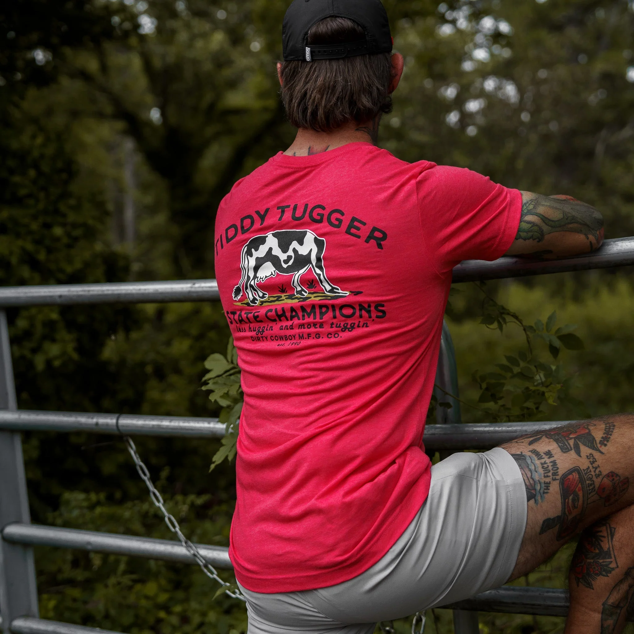Tiddy Tugger State Champions Men's T-Shirt - Image 10