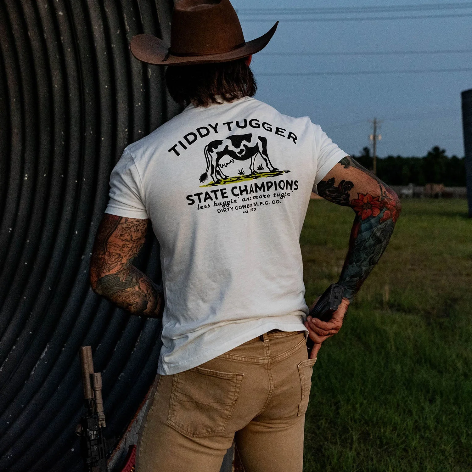 Tiddy Tugger State Champions Men's T-Shirt - Image 16