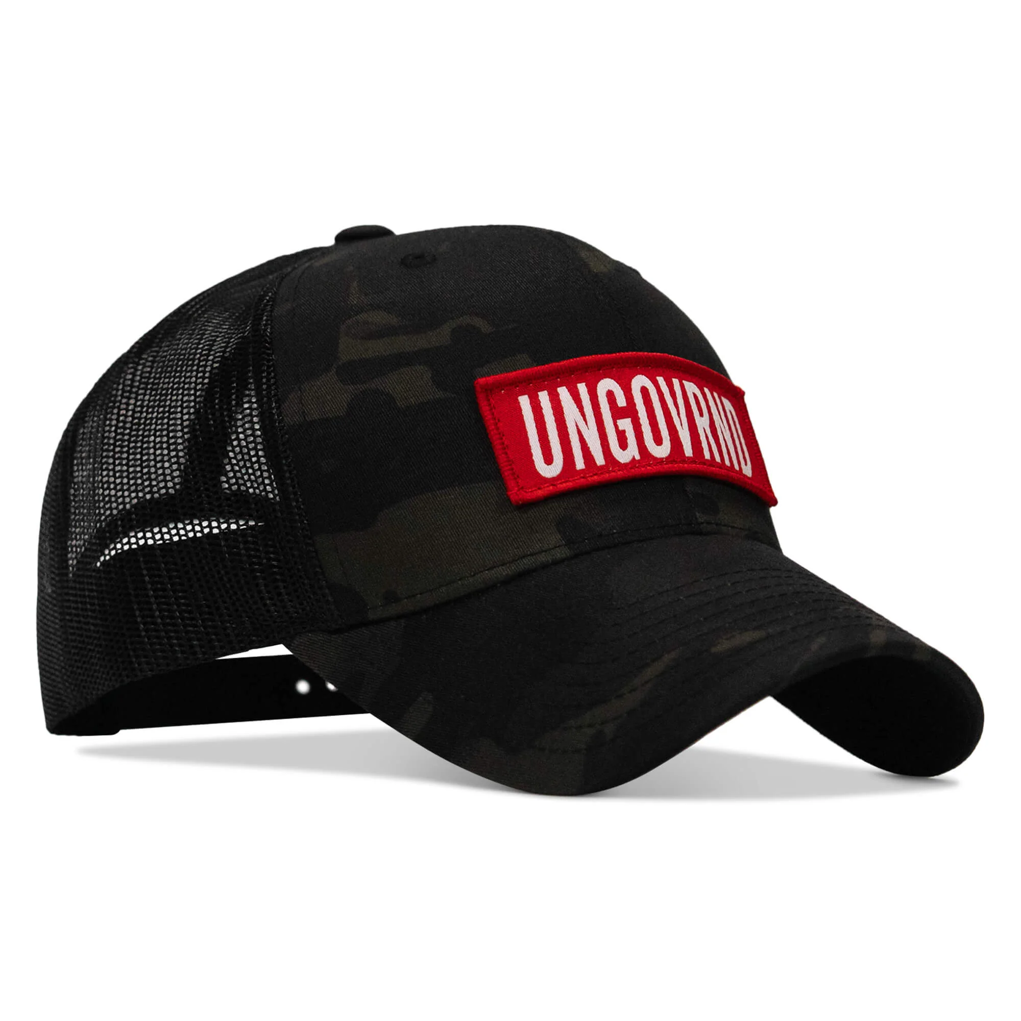 Ungovrnd Red Patch Snapback Hat - Image 12