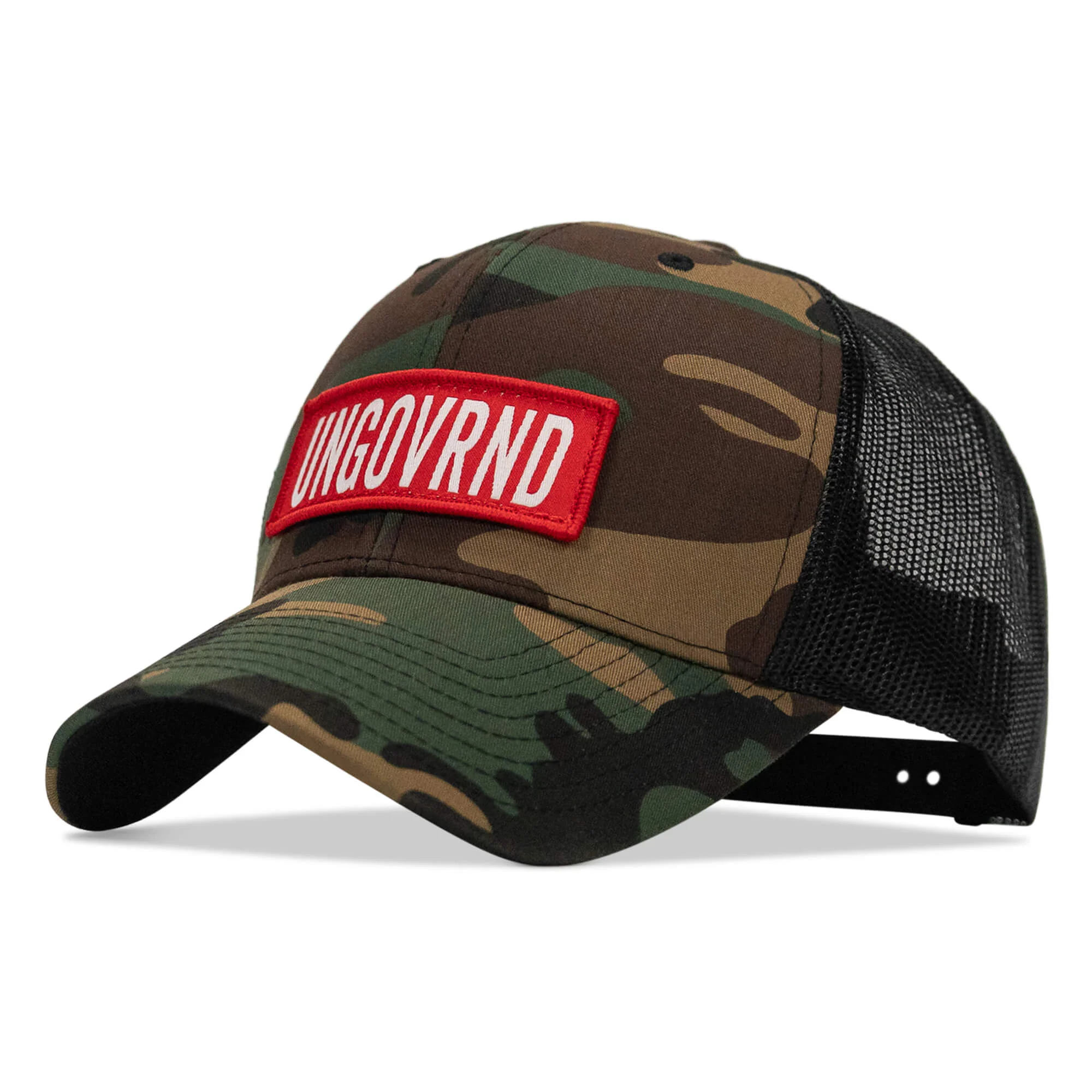Ungovrnd Red Patch Snapback Hat - Image 17