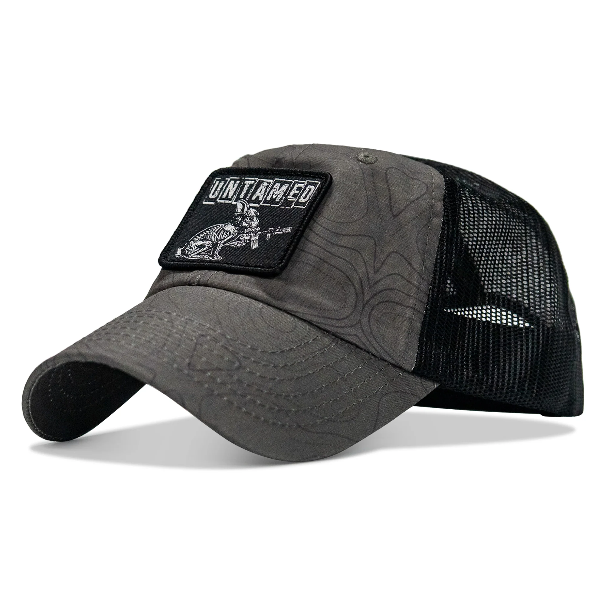 UNTAMED Patch Tactical Ripstop Mesh Snapback Hat - Image 2