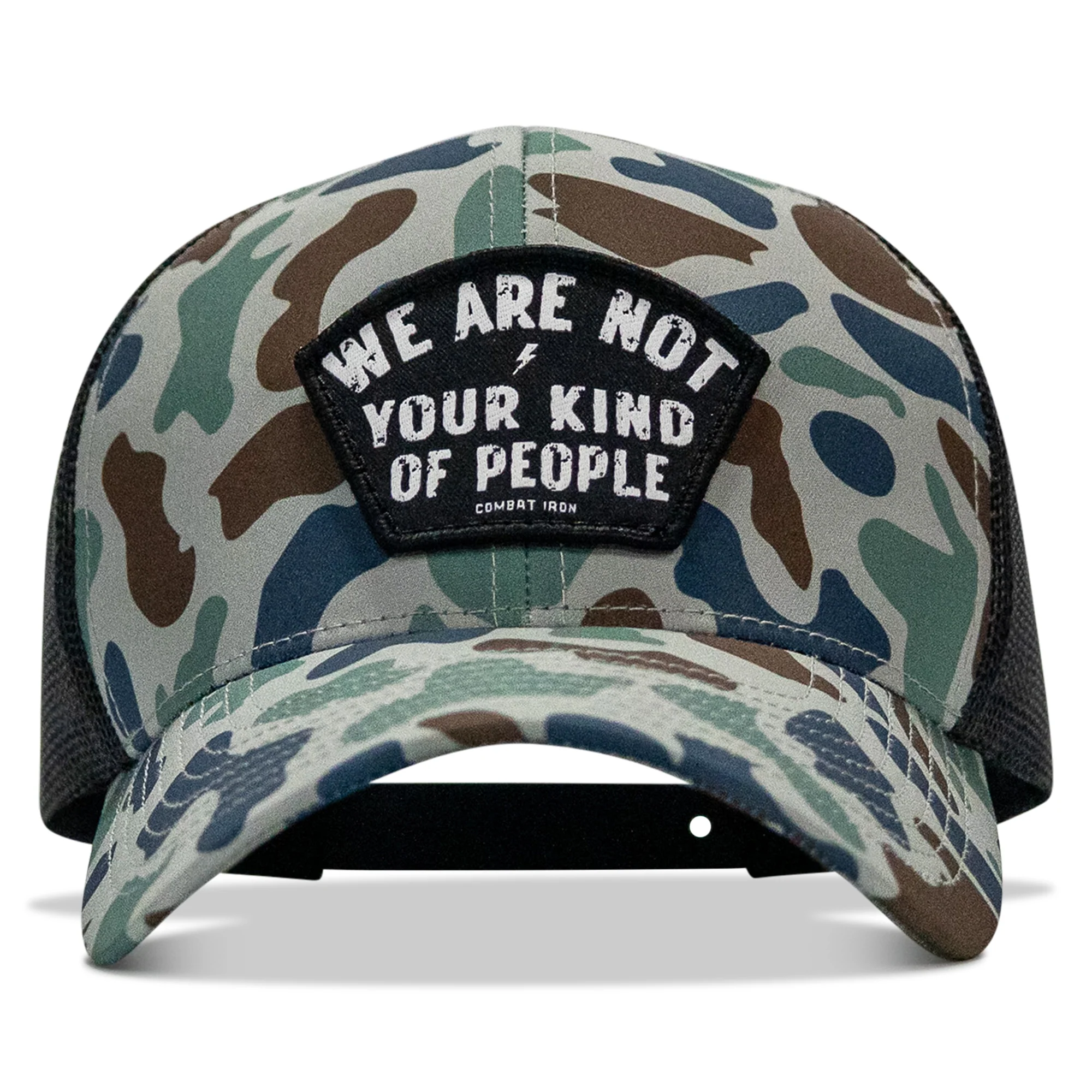 We Are Not Your Kind Of People Patch Snapback Hat - Image 36
