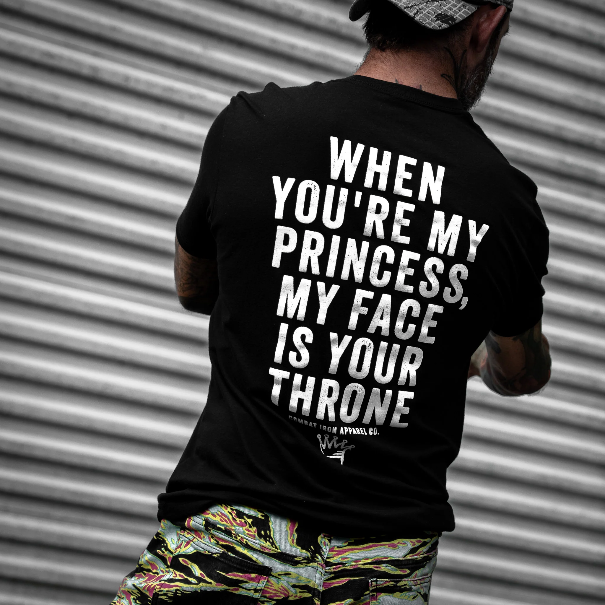 When You're My Princess, My Face Is Your Throne Men's T-Shirt - Image 13