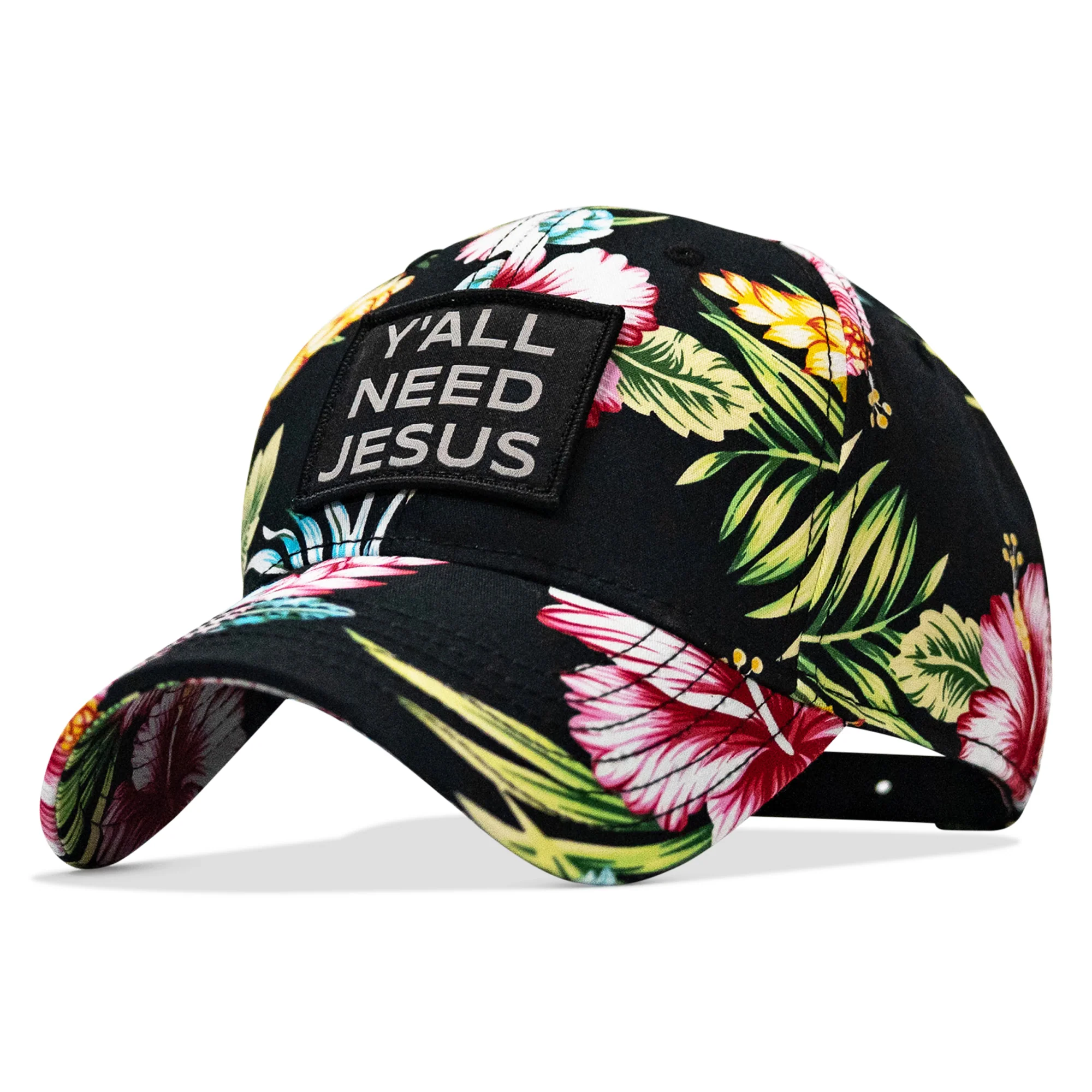 Y'all Need Jesus Patch Snapback Hat - Image 26